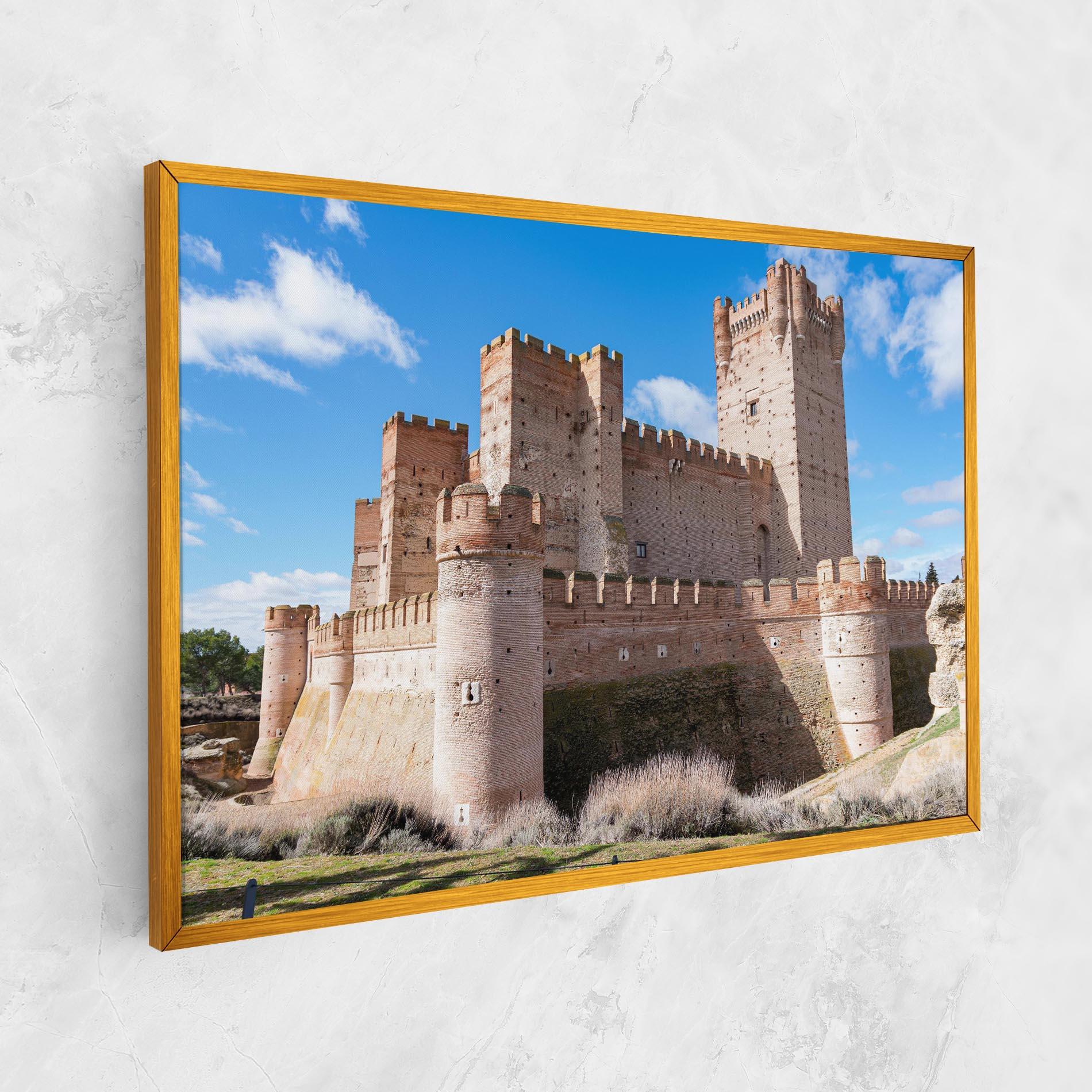 Vászonkép Castle La Mota mockup 1