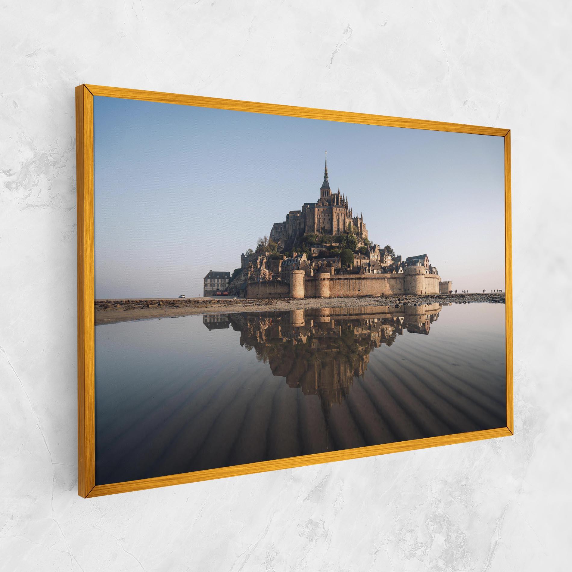 Vászonkép Castle Reflection mockup 1