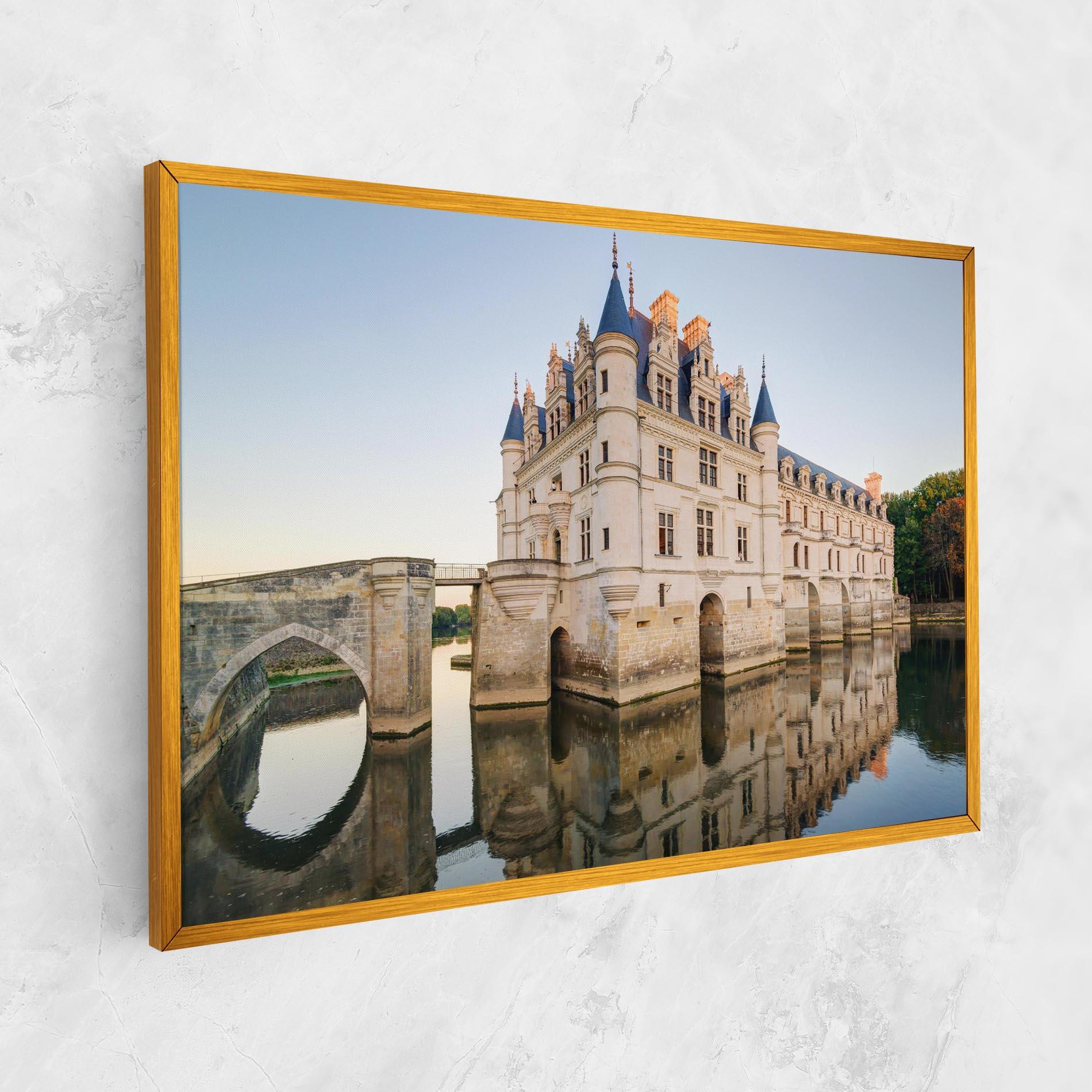 Vászonkép Chateau France mockup 1