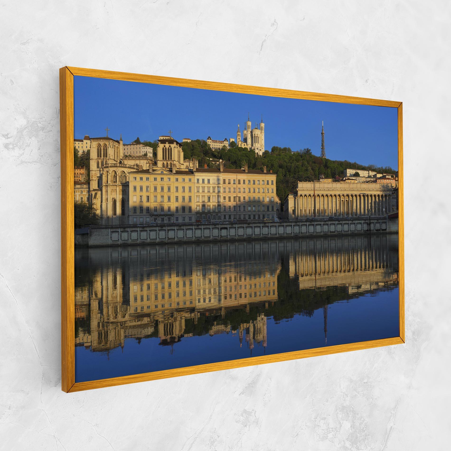 Vászonkép Lyon France mockup 1