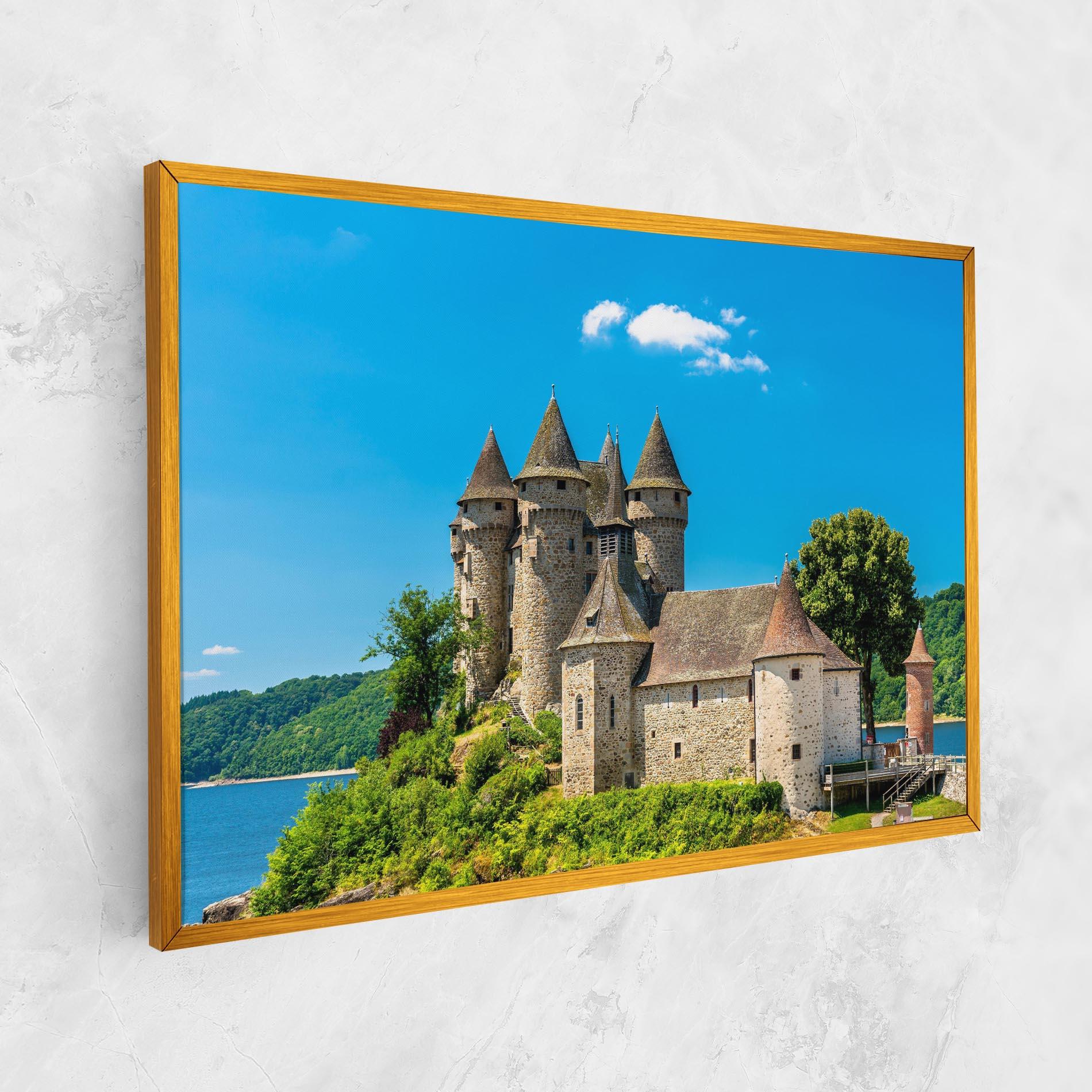 Vászonkép Medieval Castle France mockup 1