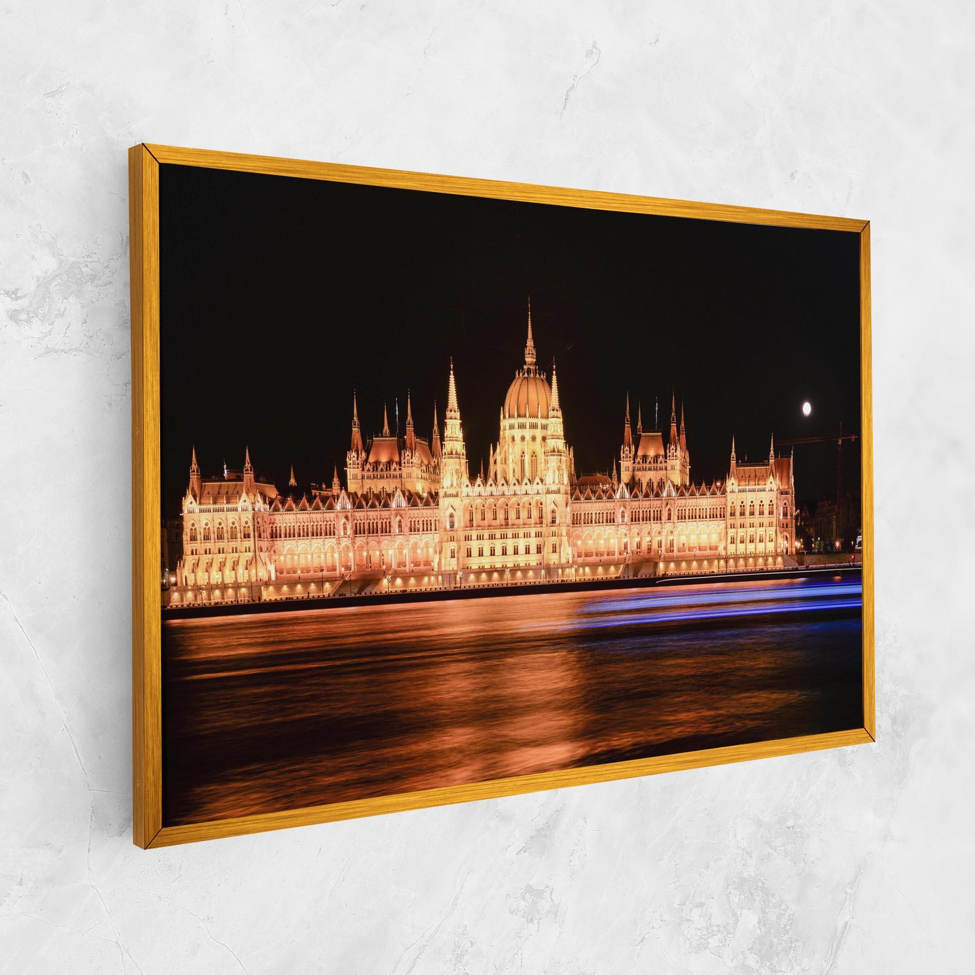 Vászonkép Night Reflection mockup 1