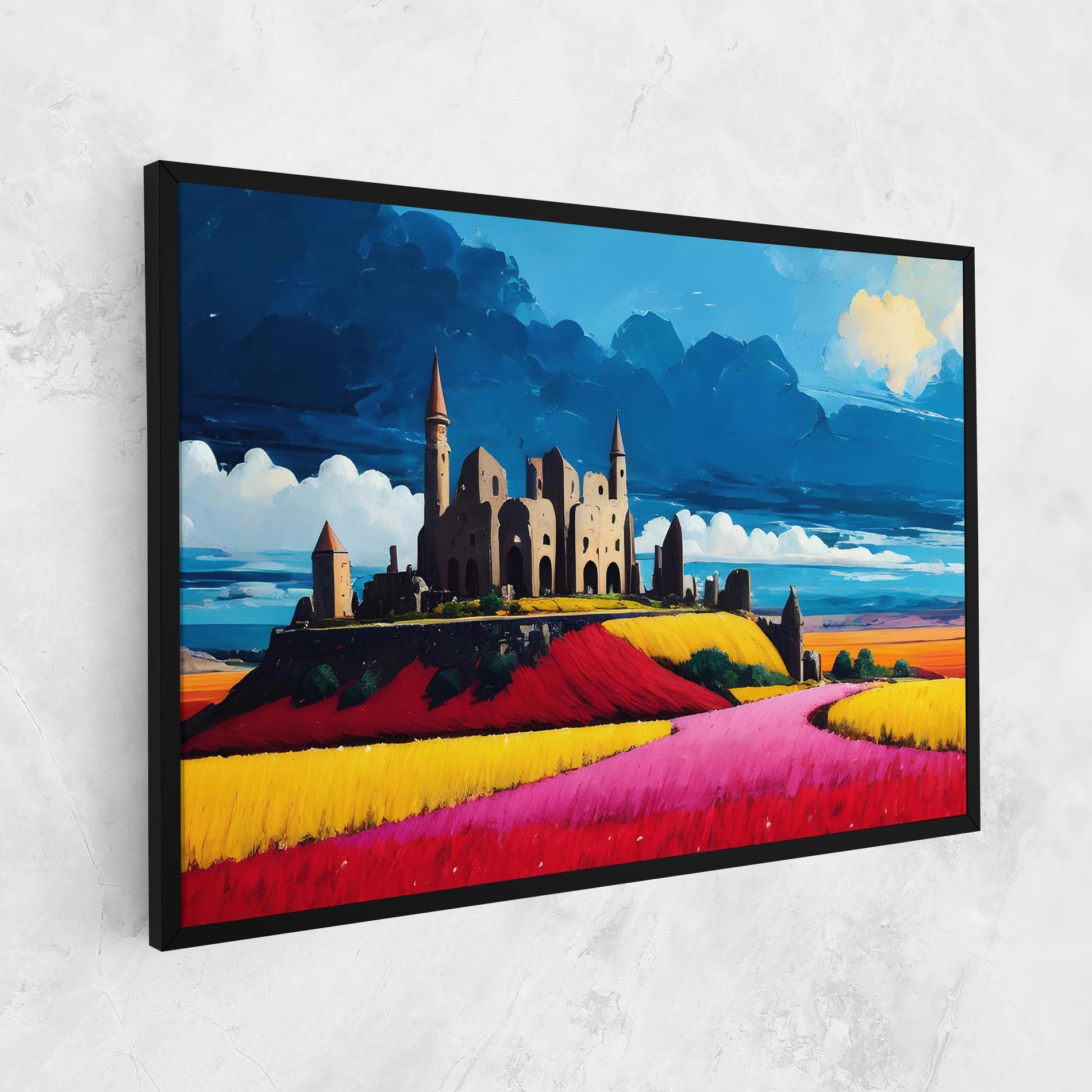 Vászonkép Antique Building Art mockup 1