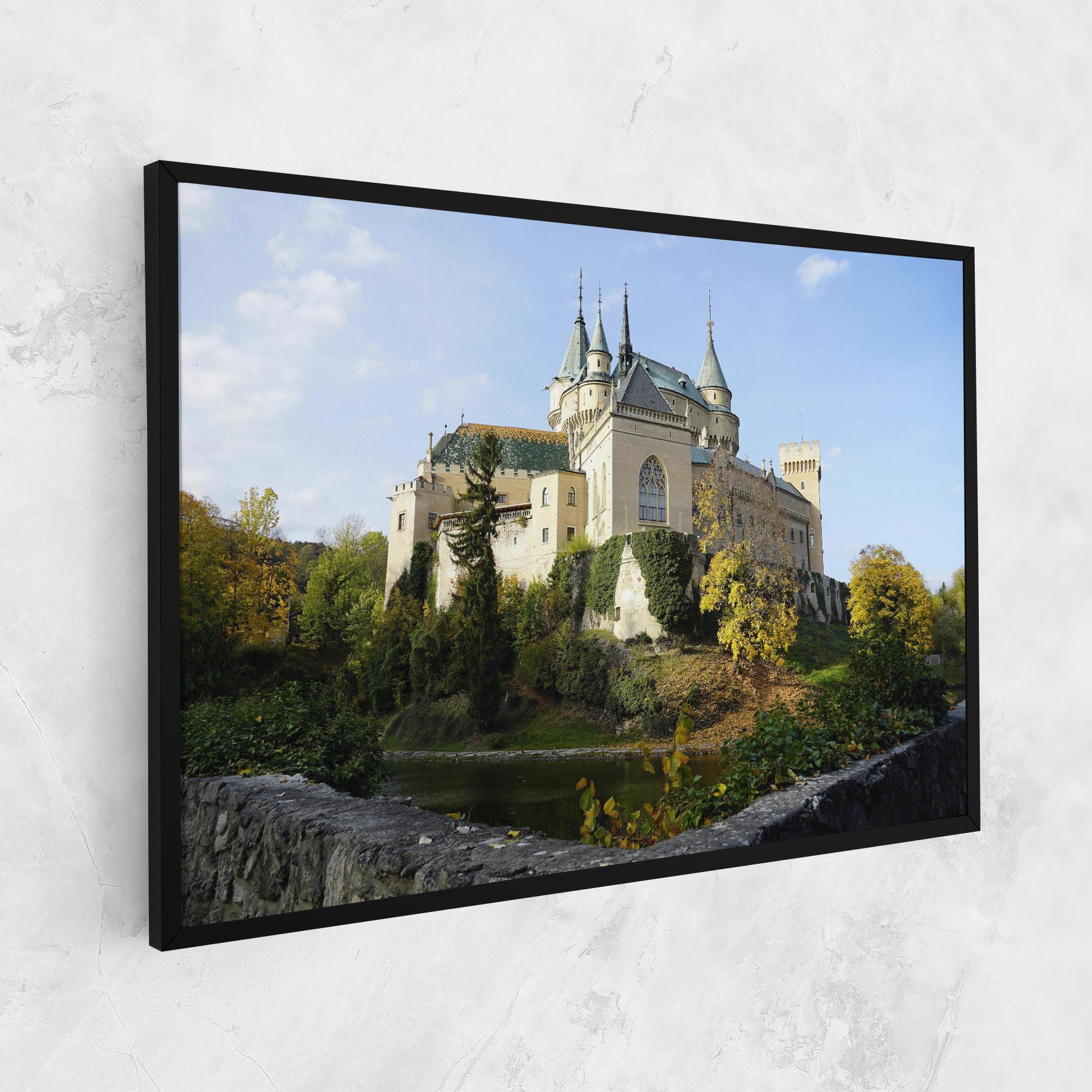 Vászonkép Bojnice Castle Slovakia mockup 1