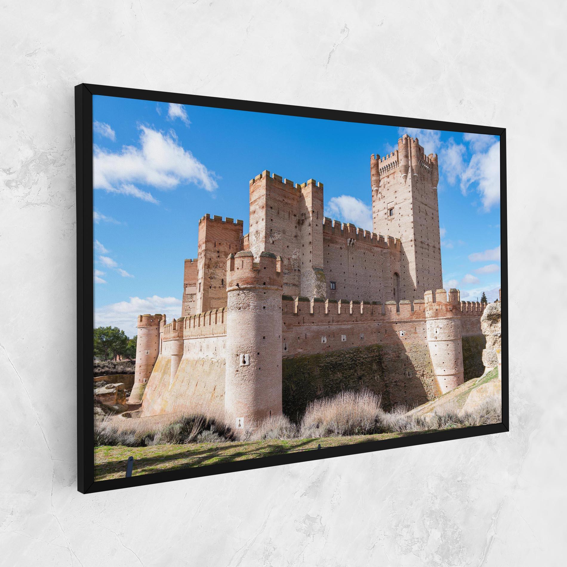 Vászonkép Castle La Mota mockup 1
