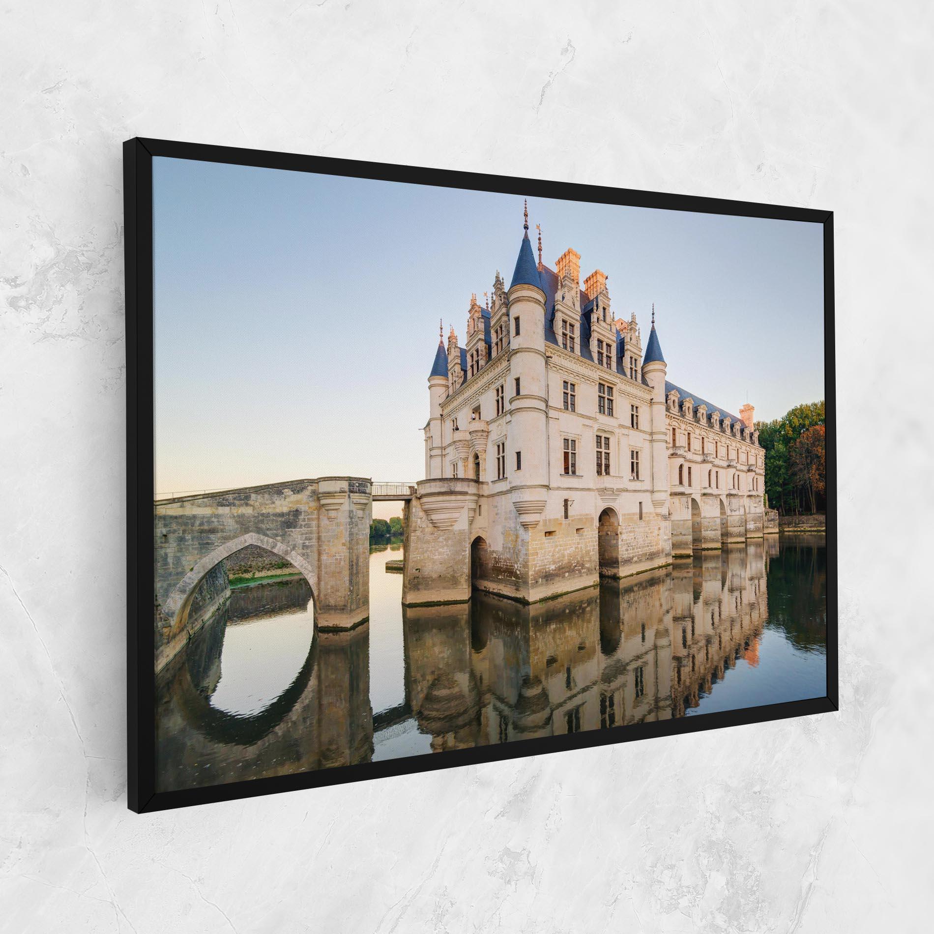 Vászonkép Chateau France mockup 1