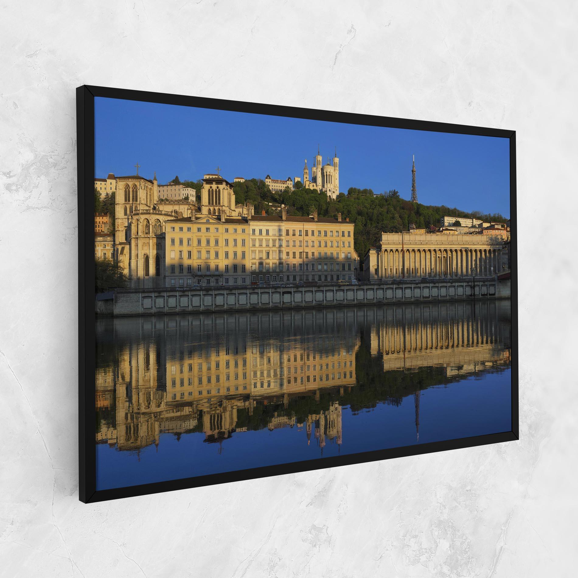 Vászonkép Lyon France mockup 1