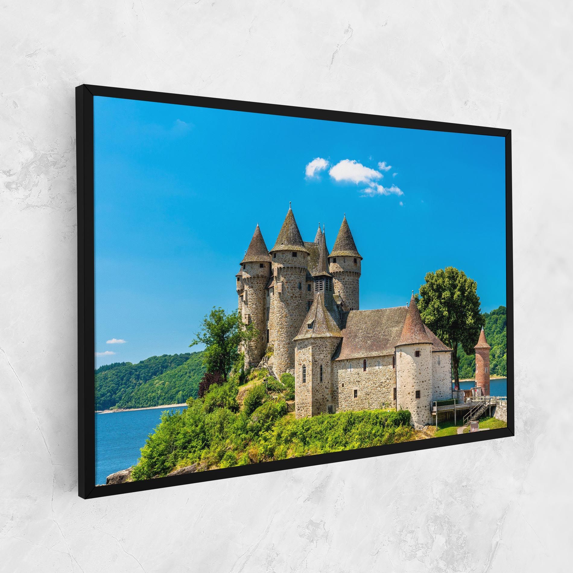 Medieval Castle France mockup 1