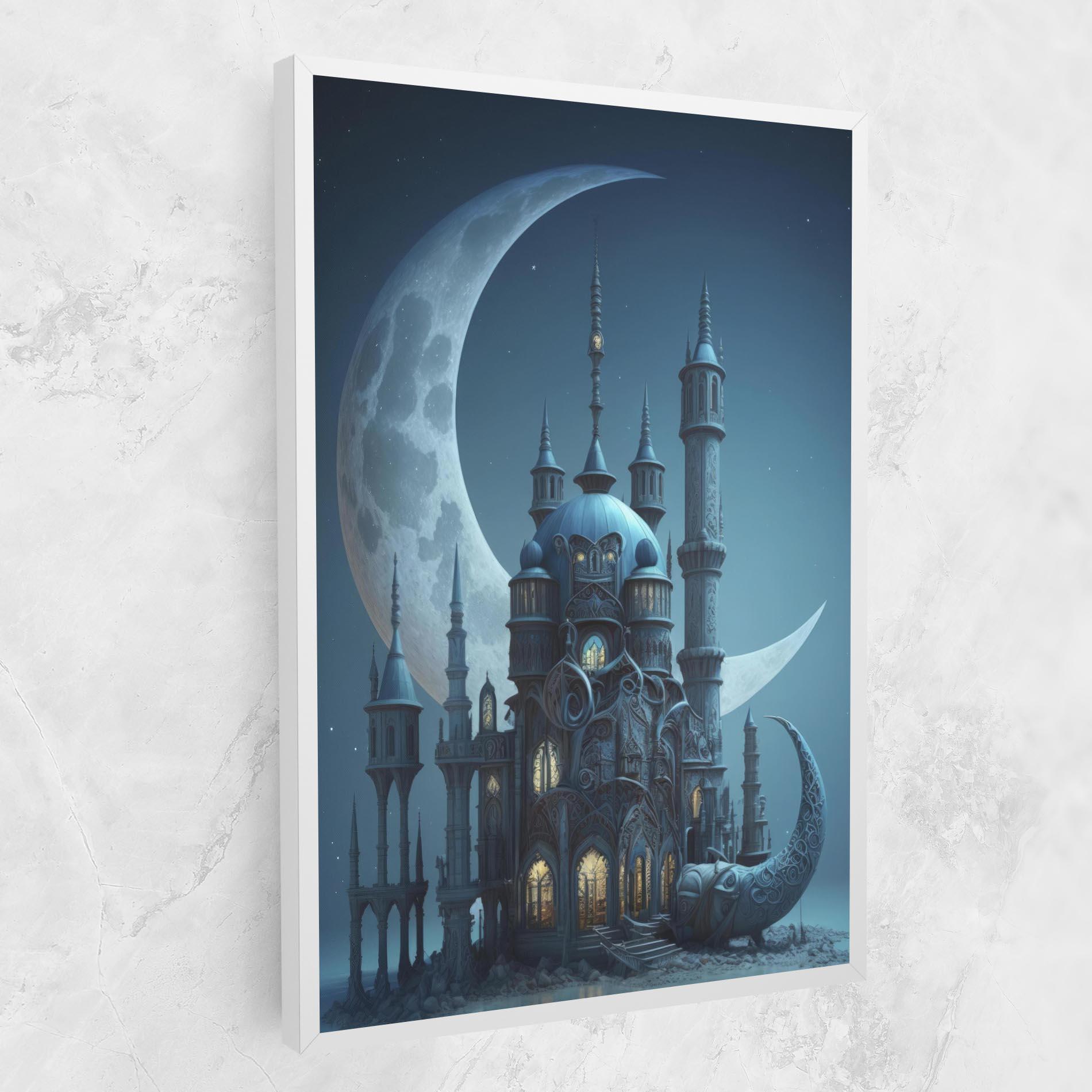 Vászonkép Mosque Moon mockup 1