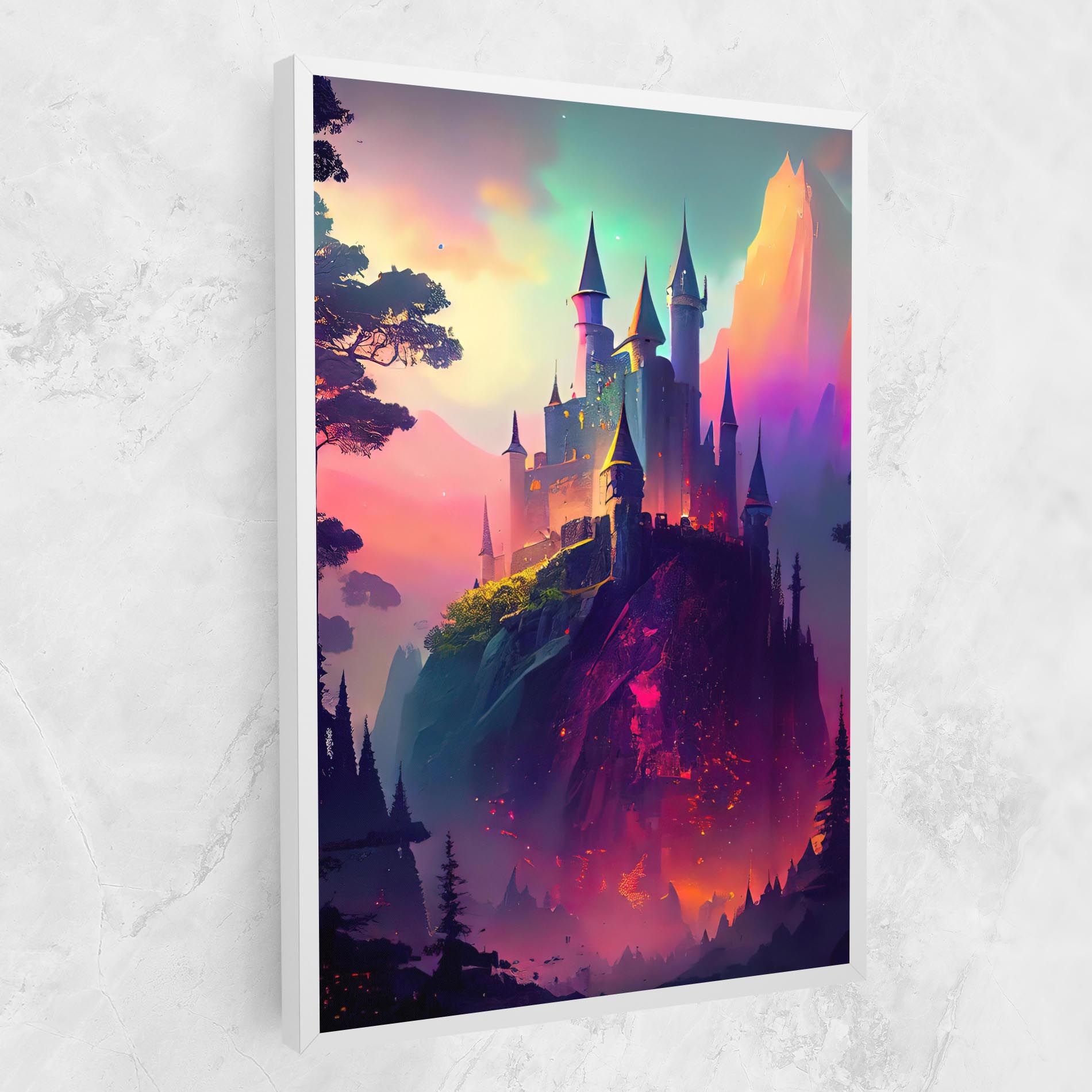 Purple Orange Castle mockup 1