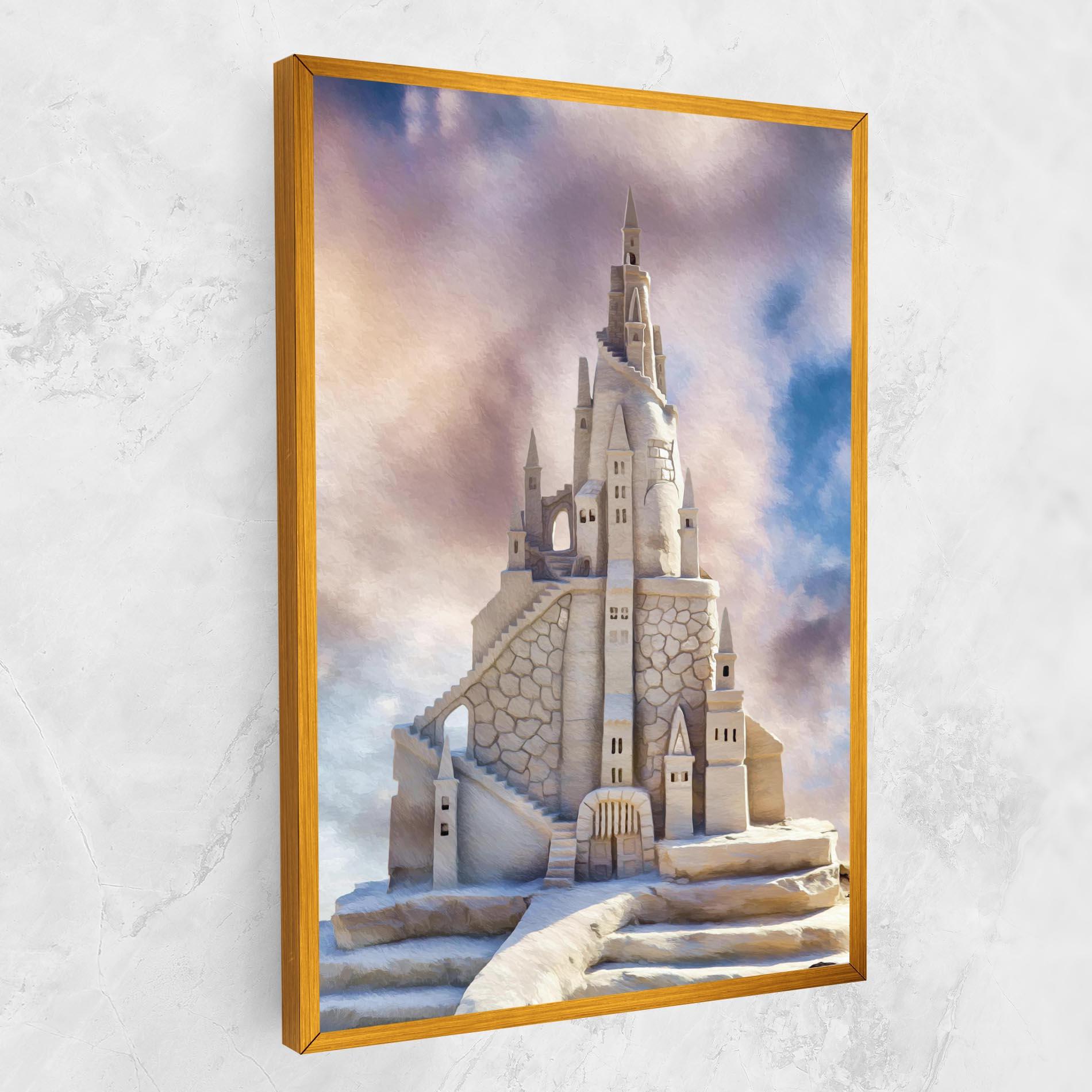 Vászonkép Cream Castle mockup 1