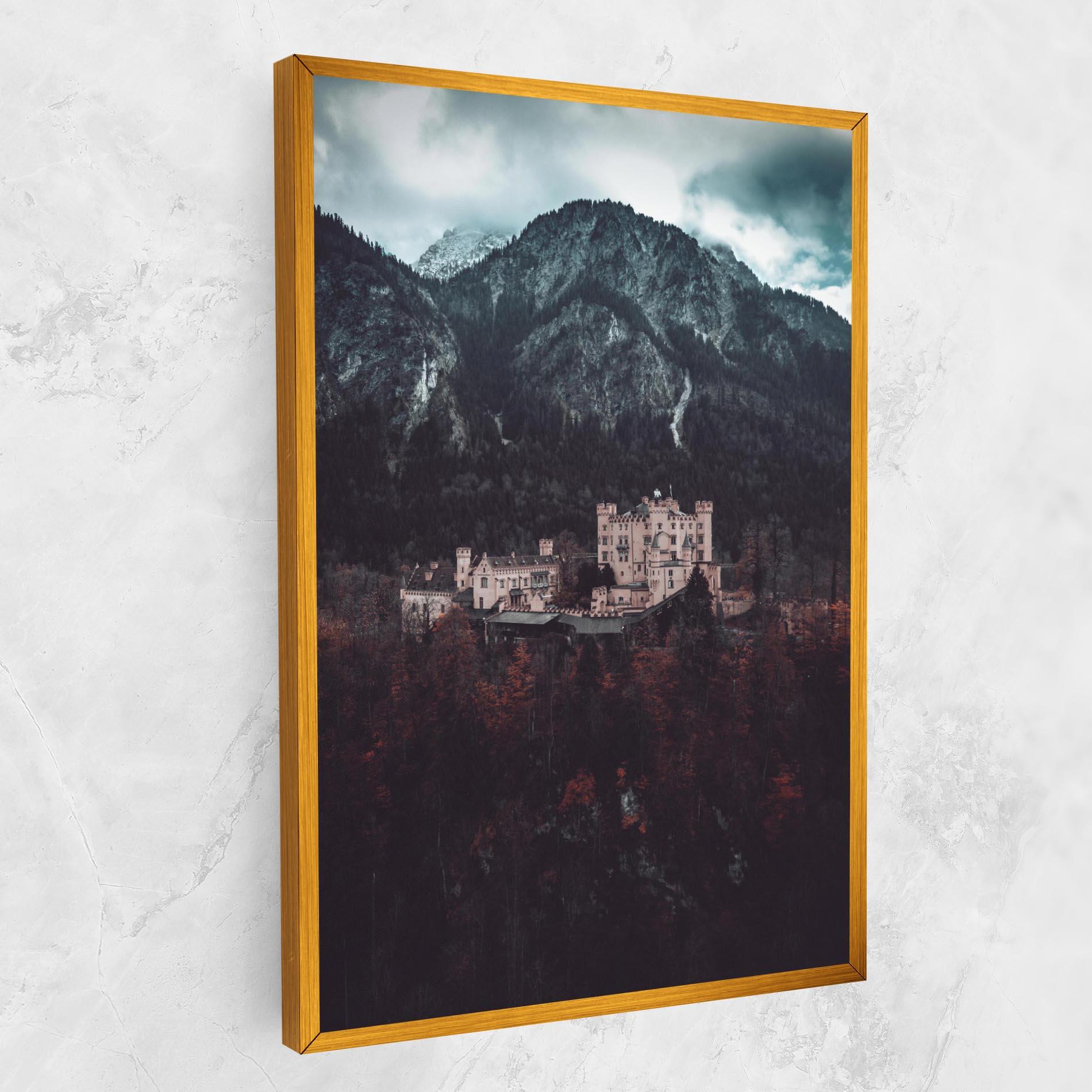 Vászonkép Forest Castle mockup 1