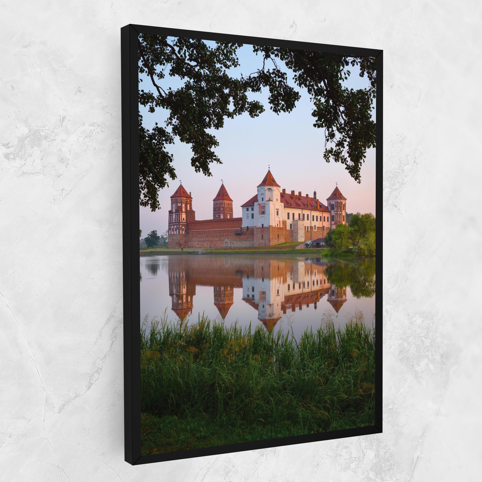 Vászonkép Ancient Castle Morning mockup 1