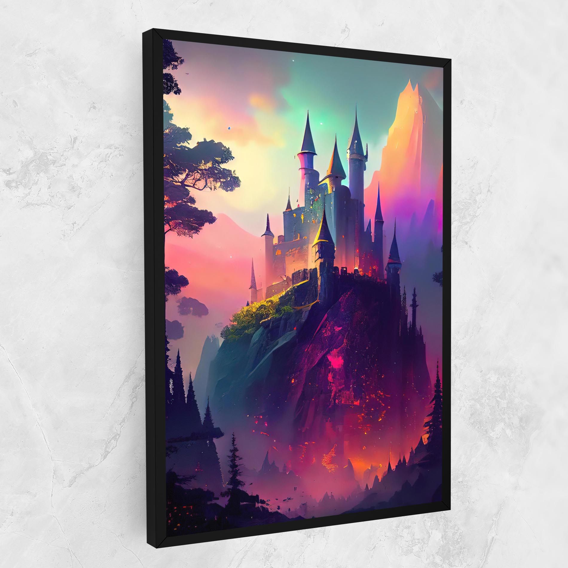 Purple Orange Castle mockup 1