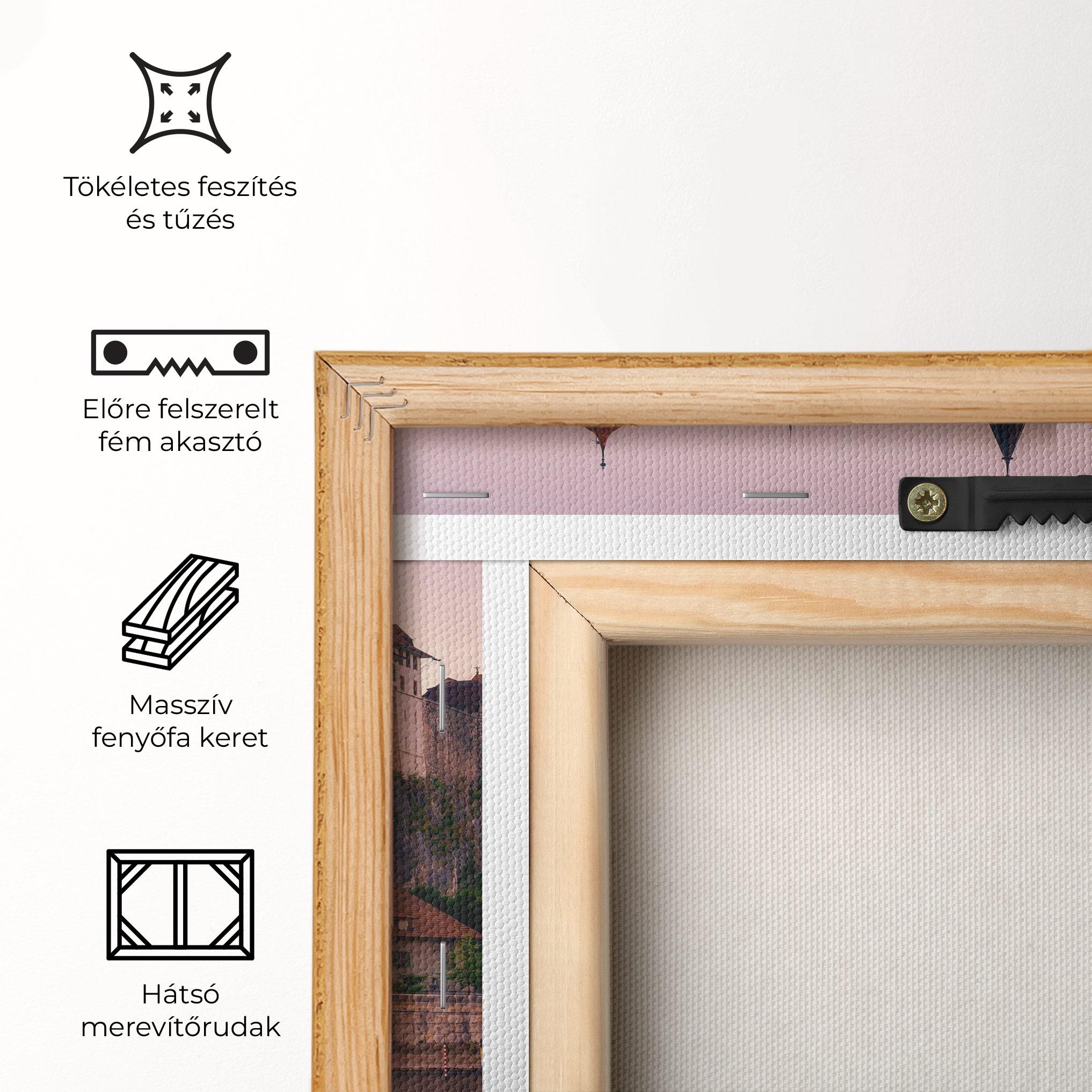 Vászonkép Aarburg Castle mockup 5