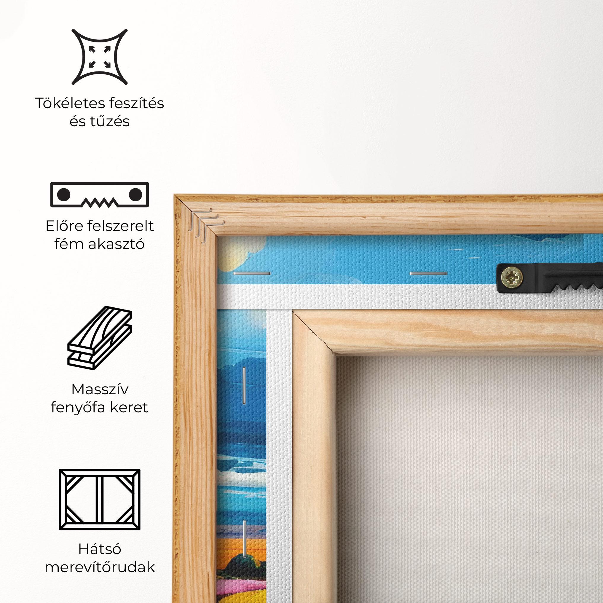 Vászonkép Antique Building Art mockup 5