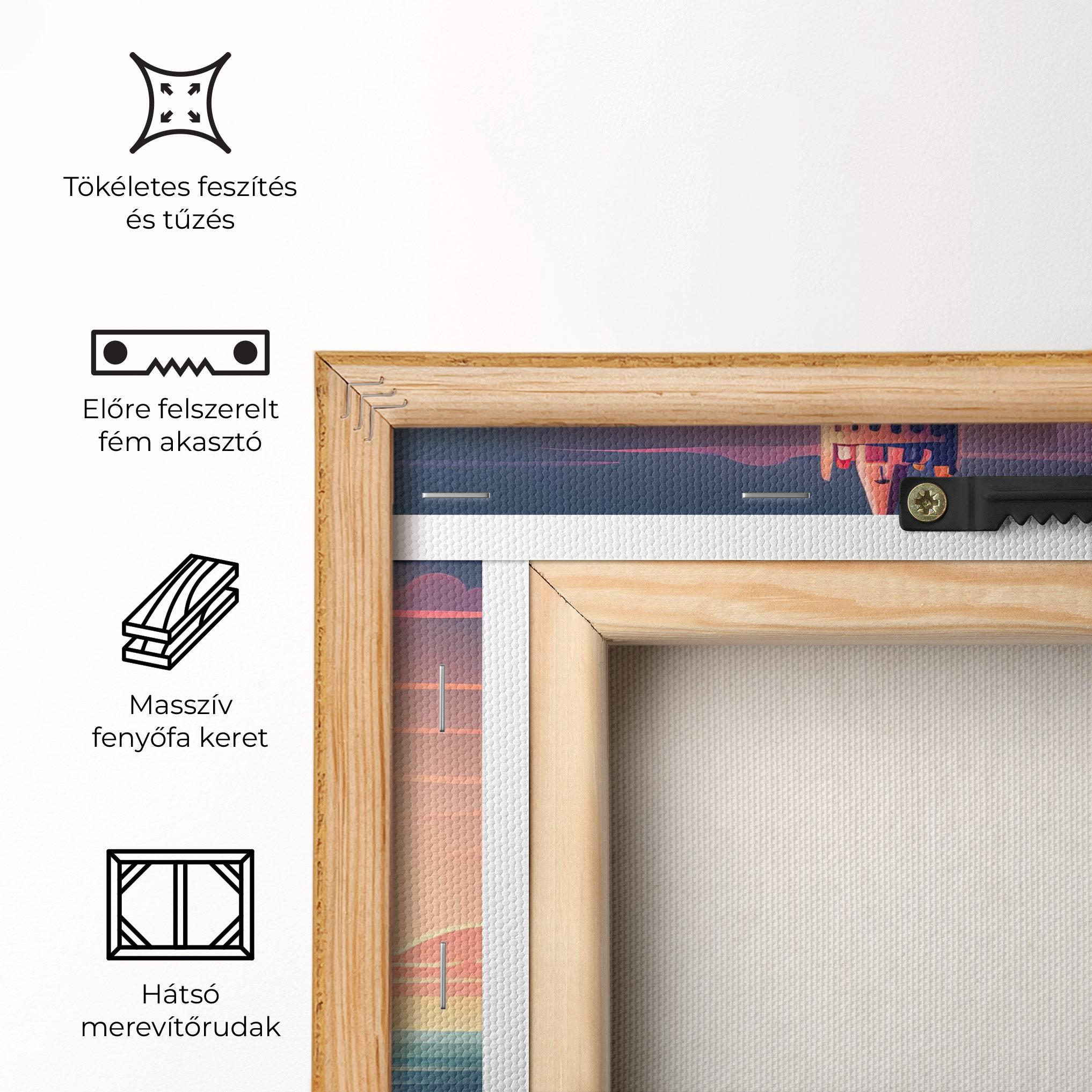 Vászonkép Cliff Castle mockup 5