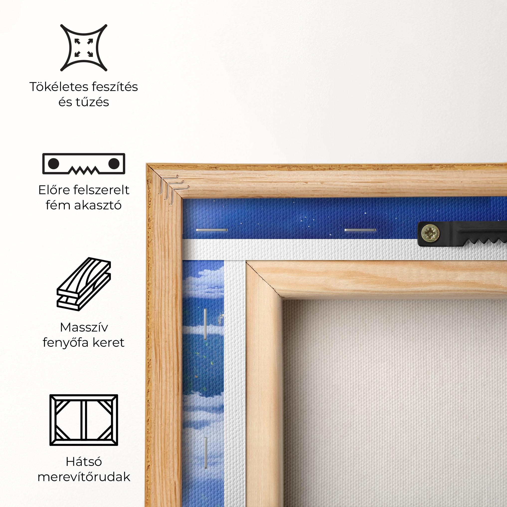 Vászonkép Fairytale Castle mockup 5