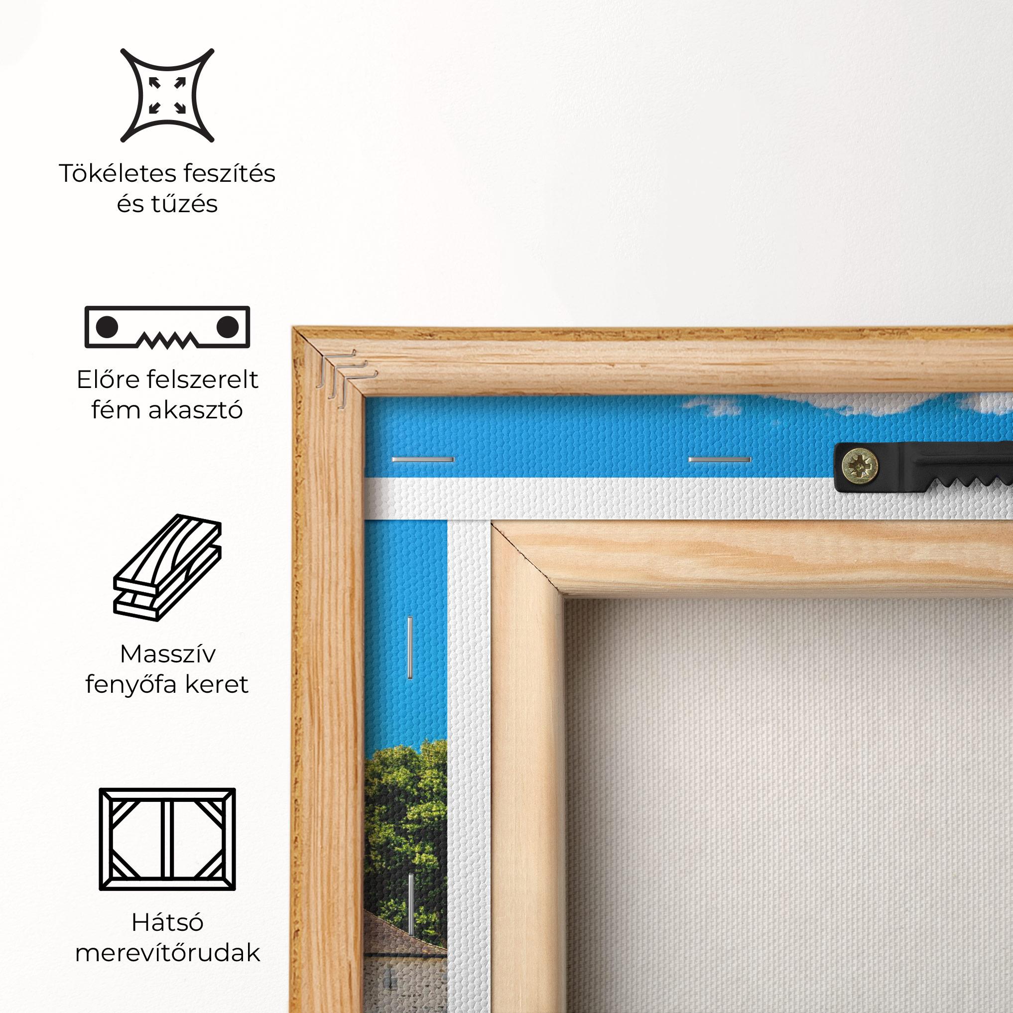 Vászonkép Medieval Castle France mockup 5