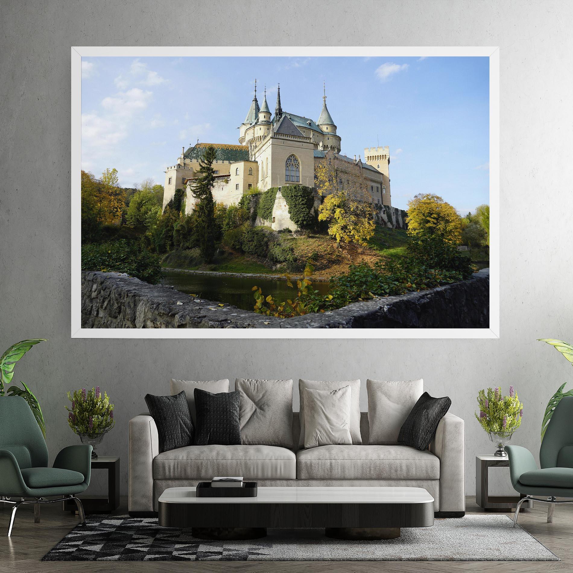 Vászonkép Bojnice Castle Slovakia mockup 7