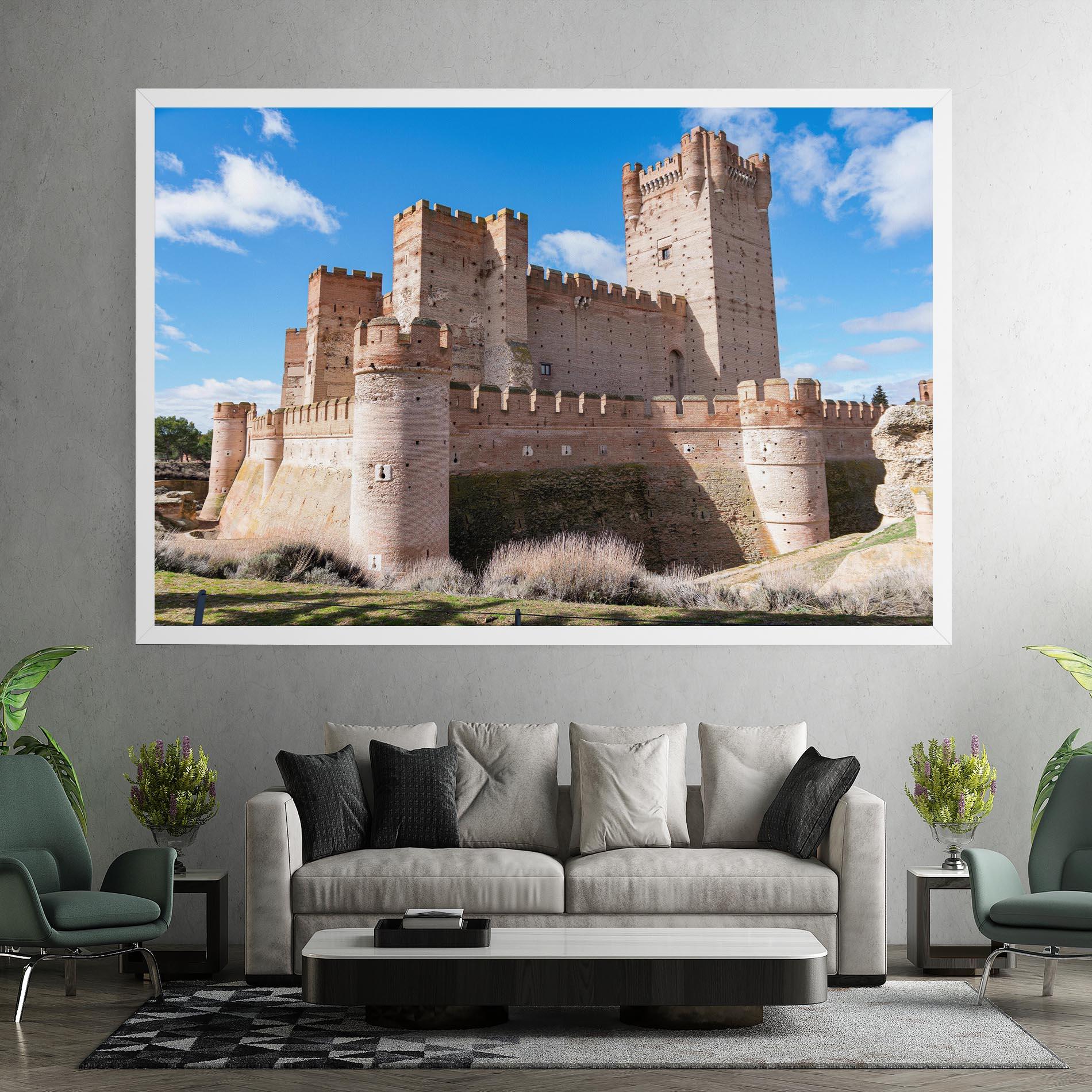 Vászonkép Castle La Mota mockup 7