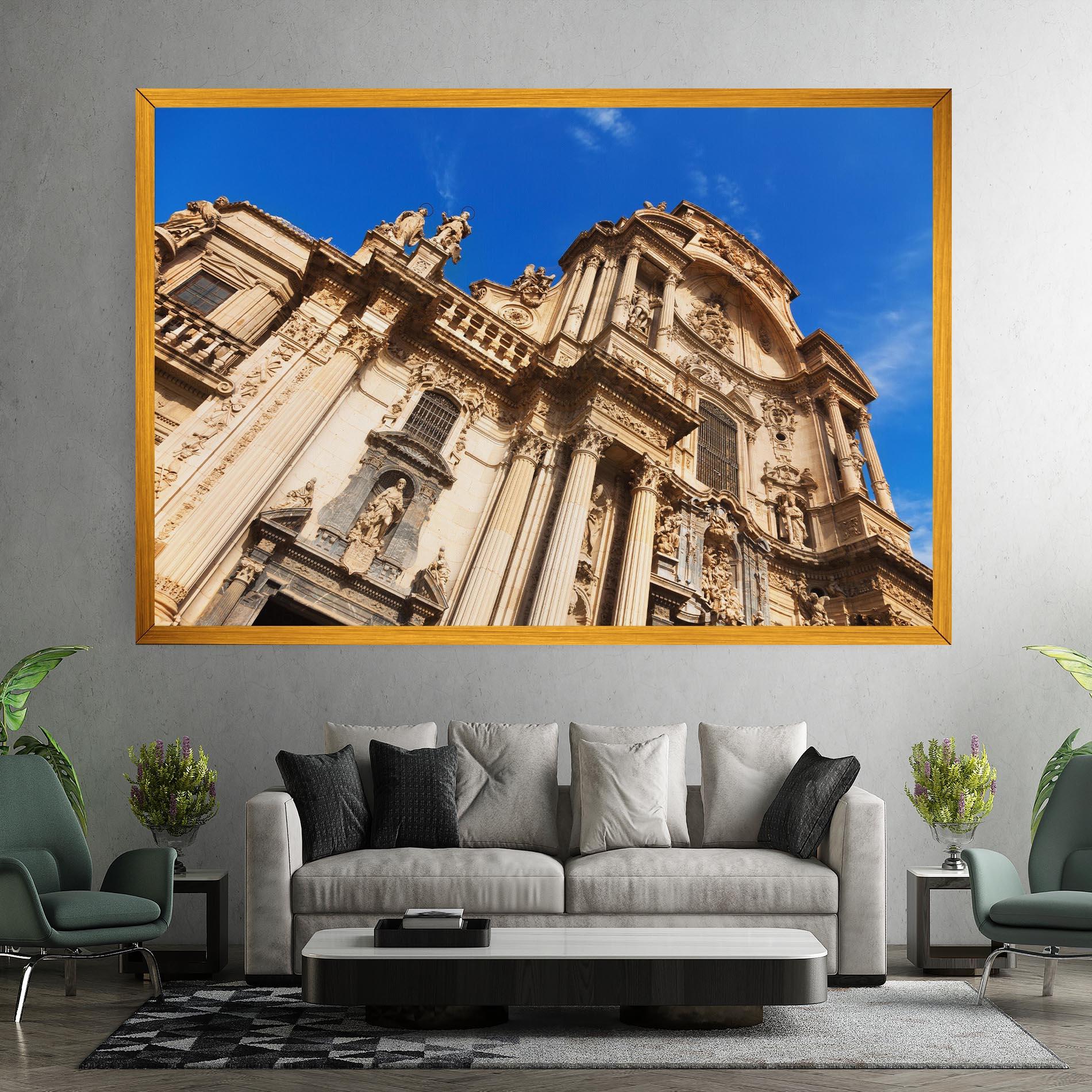 Vászonkép Church Saint Mary mockup 7