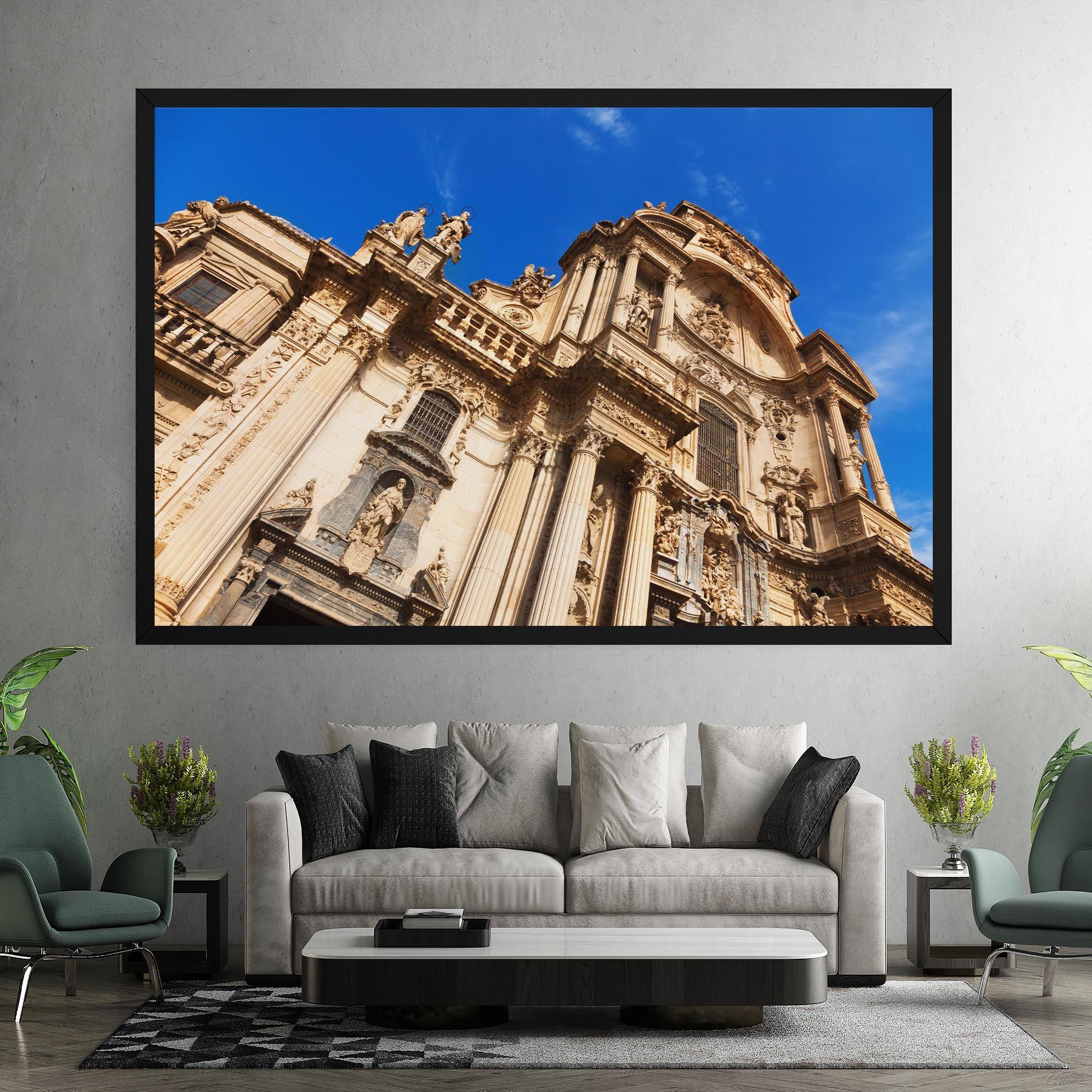 Vászonkép Church Saint Mary mockup 7