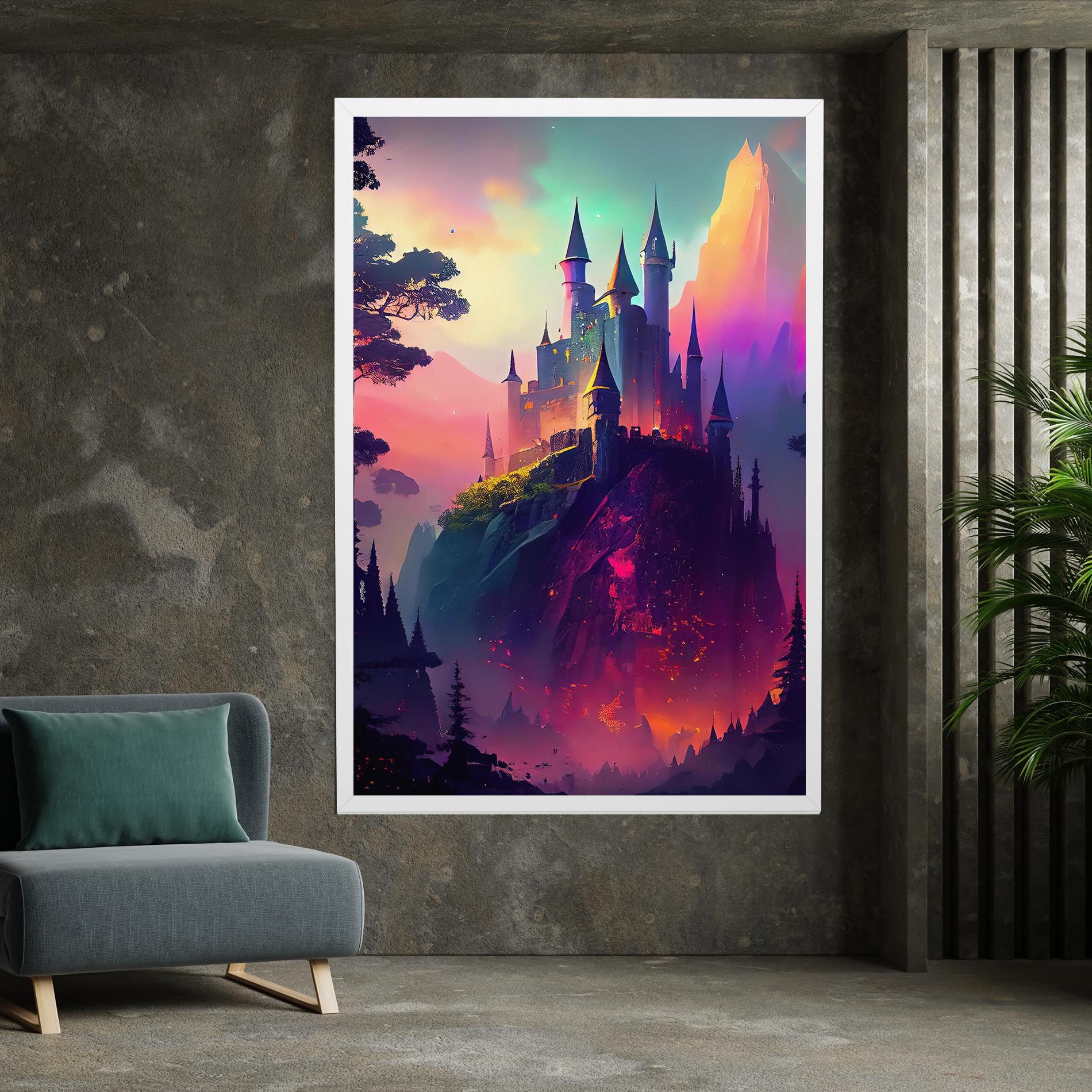 Purple Orange Castle mockup 7