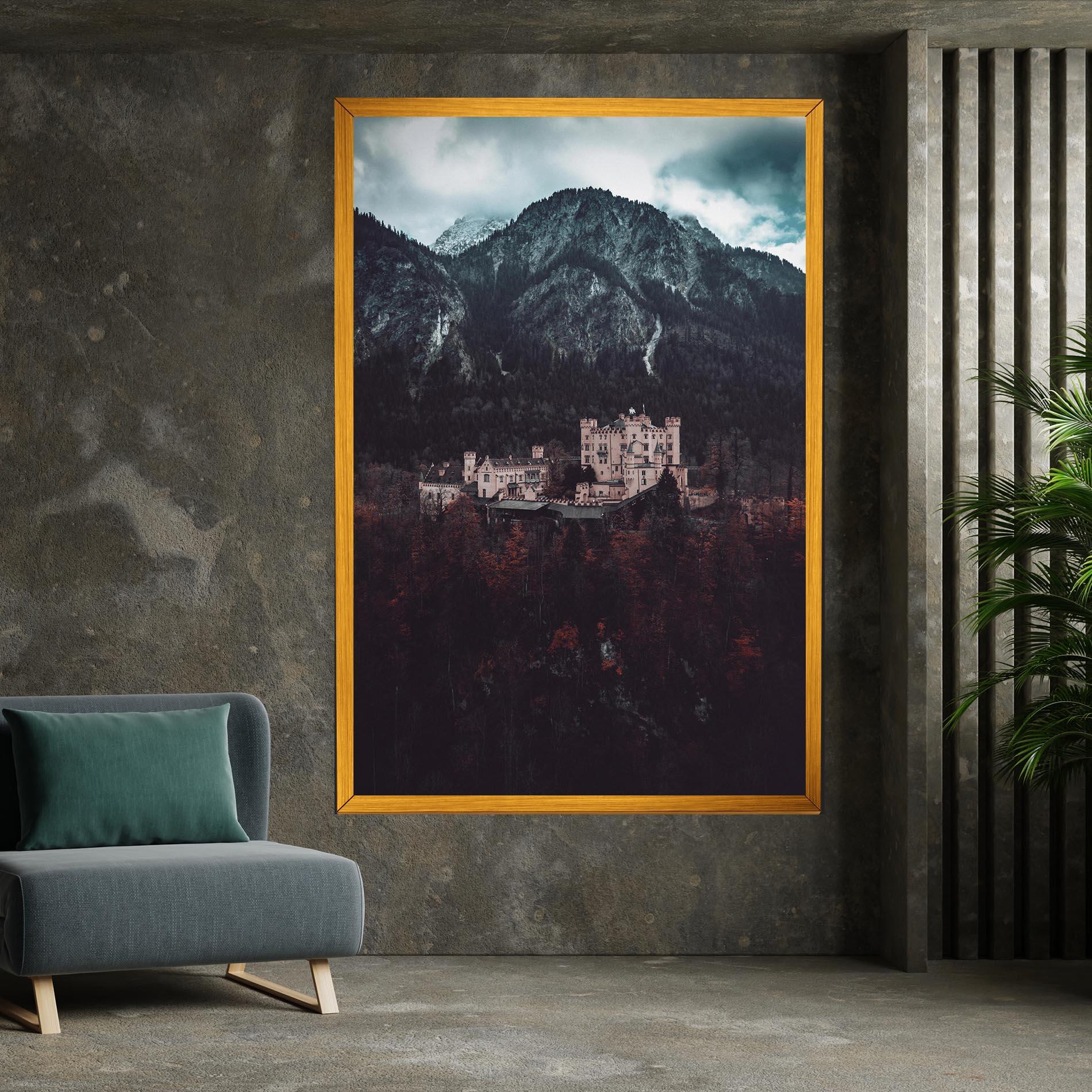 Vászonkép Forest Castle mockup 7