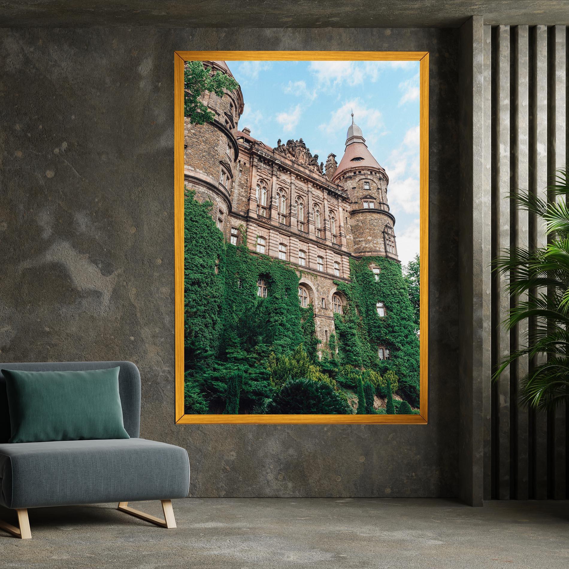 Vászonkép Ksiaz Swiebodzice Poland mockup 7