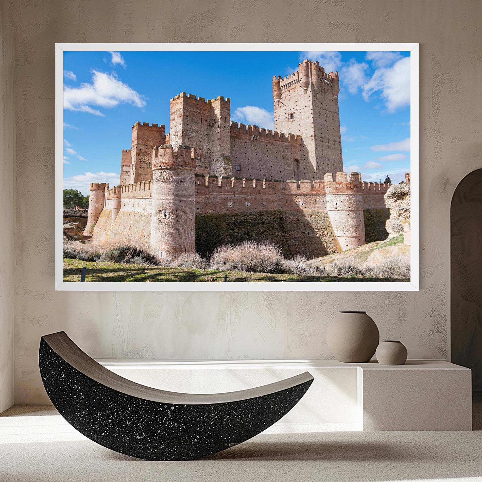 Vászonkép Castle La Mota mockup 8