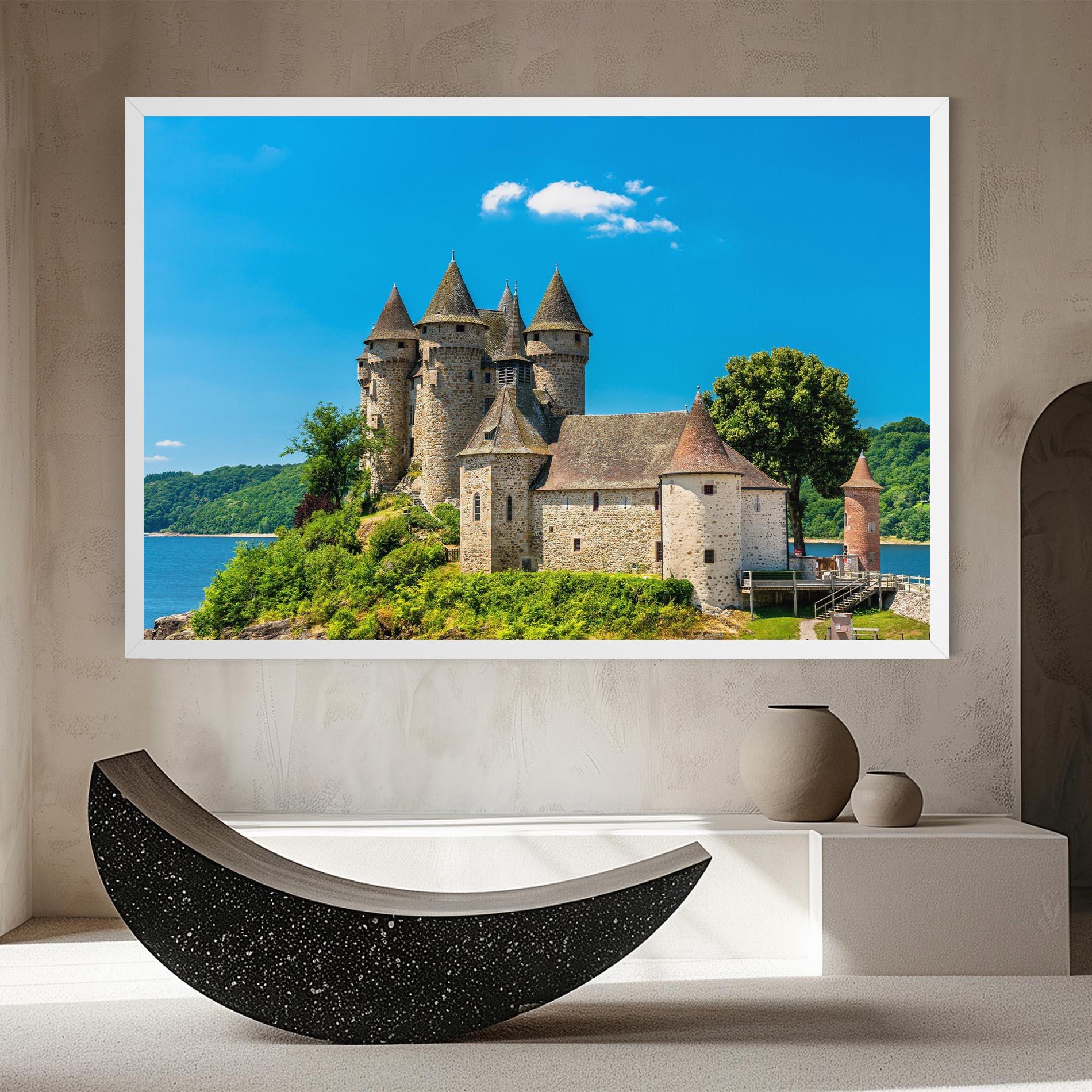 Vászonkép Medieval Castle France mockup 8