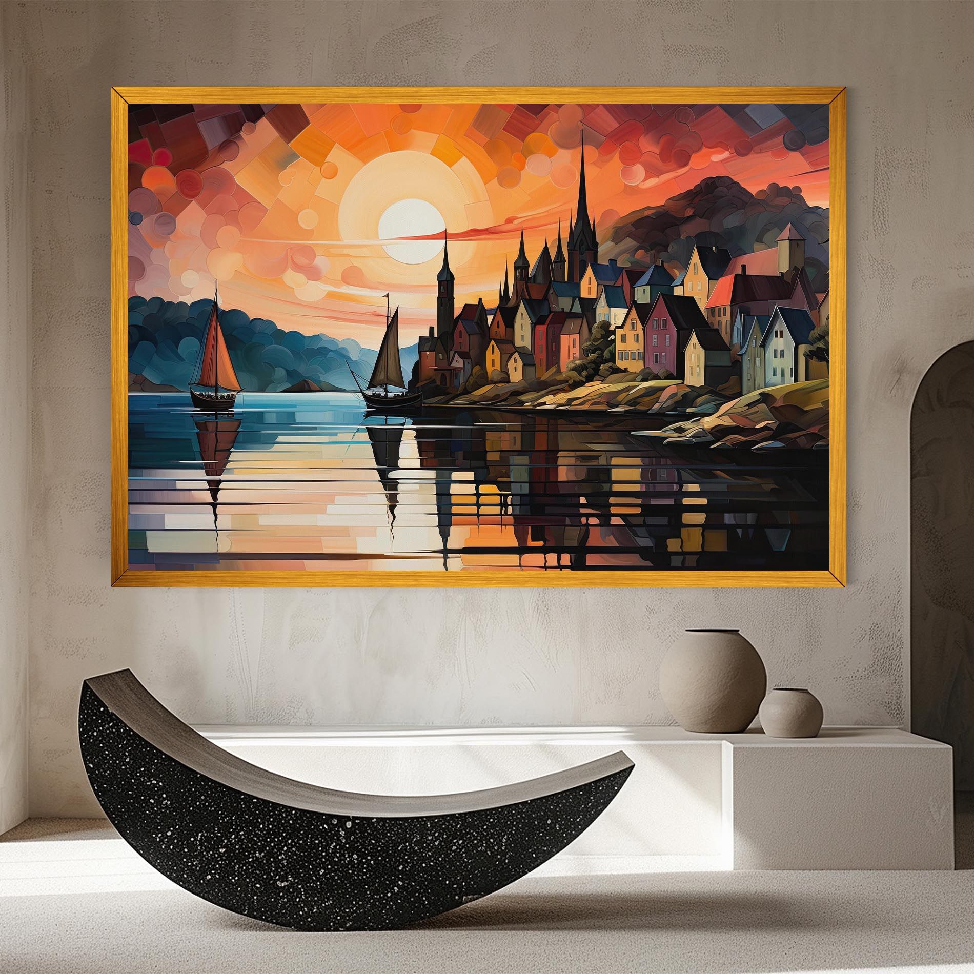 Castle Painting mockup 8