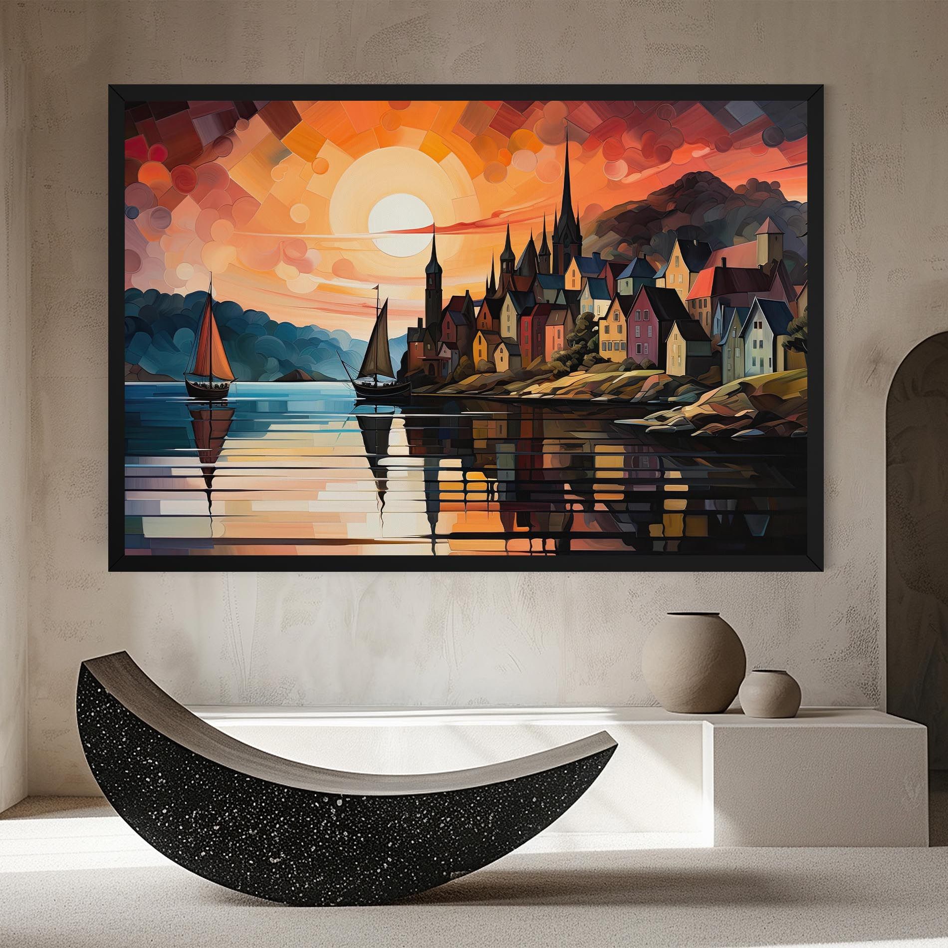 Castle Painting mockup 8
