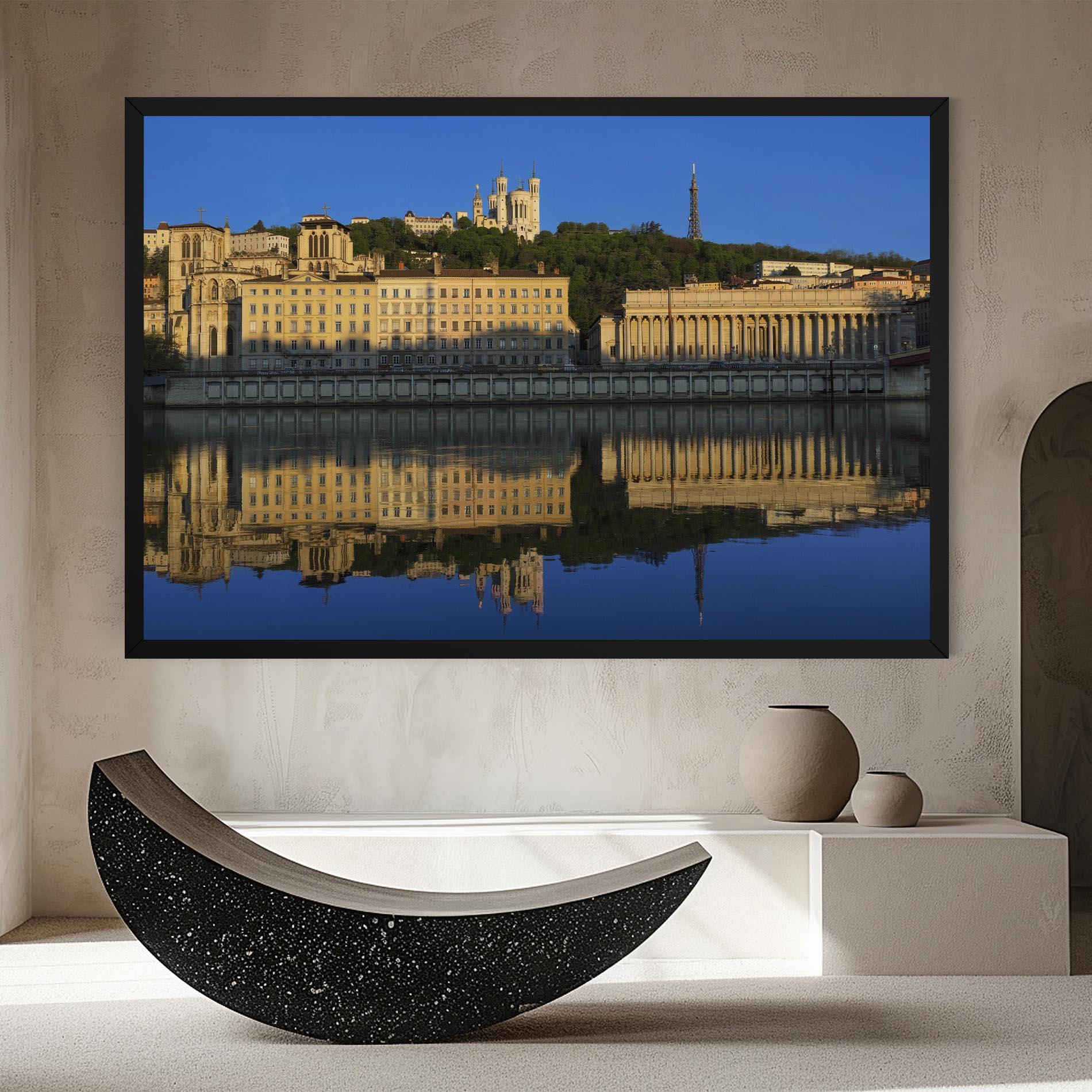 Vászonkép Lyon France mockup 8