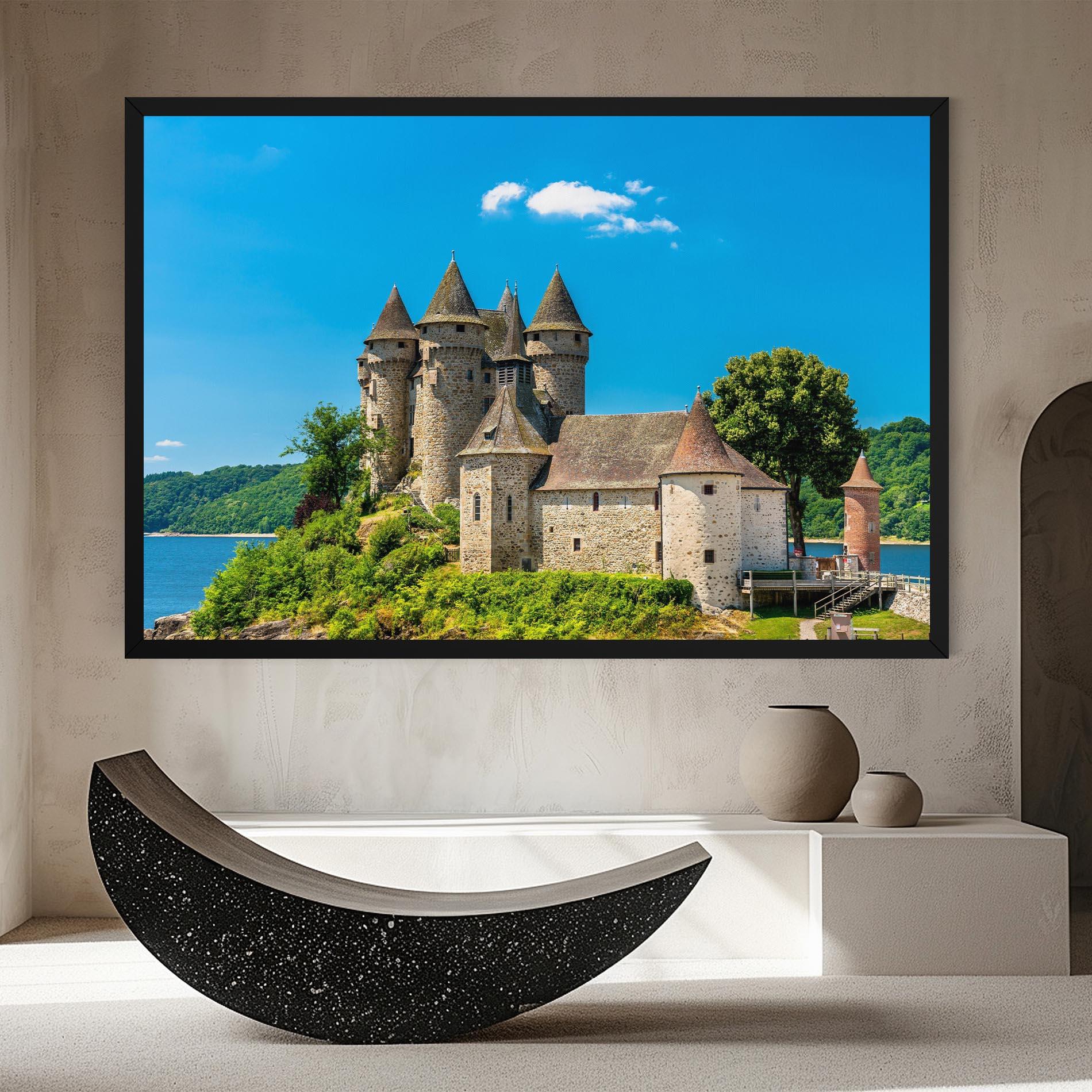 Vászonkép Medieval Castle France mockup 8