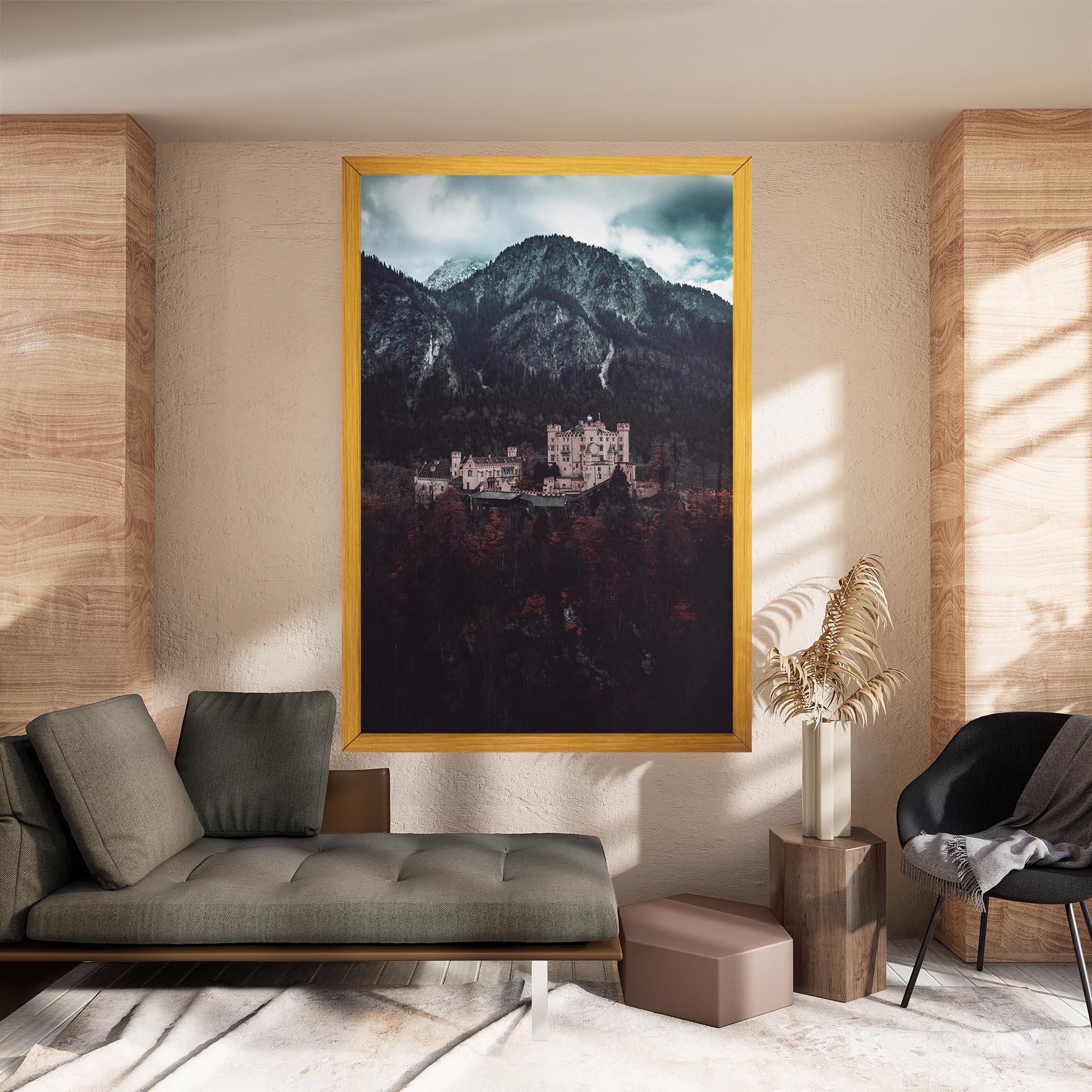 Vászonkép Forest Castle mockup 8