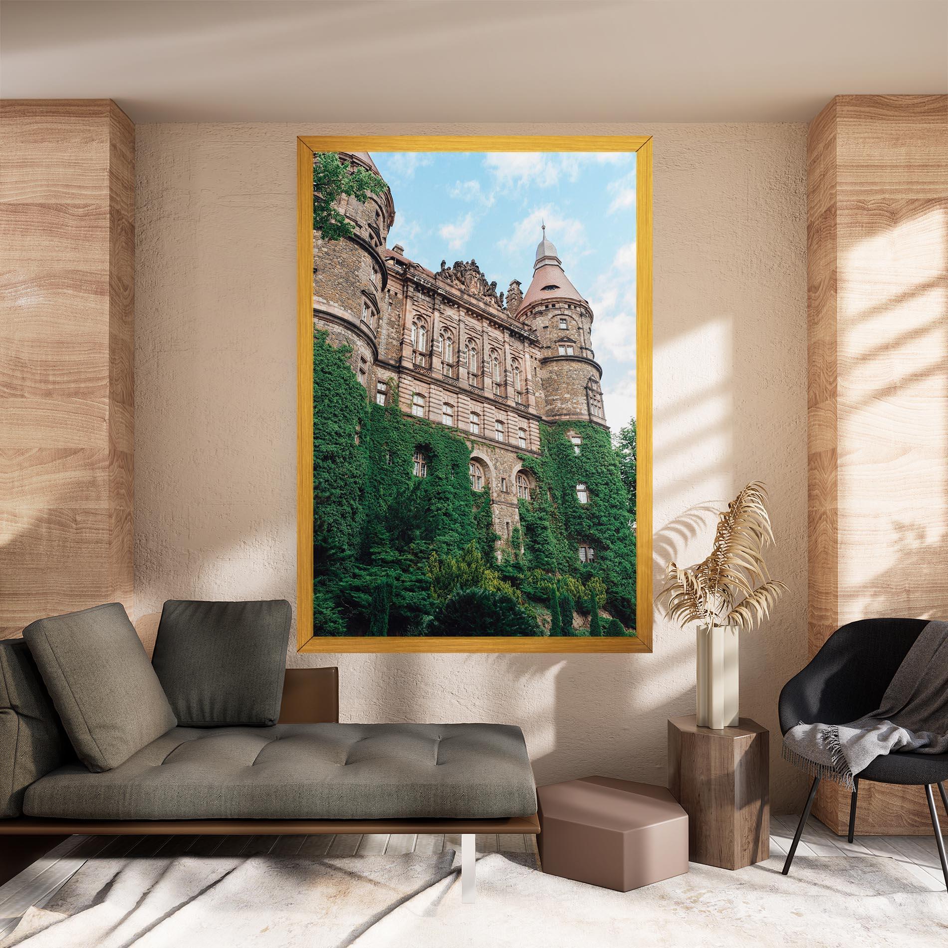 Vászonkép Ksiaz Swiebodzice Poland mockup 8