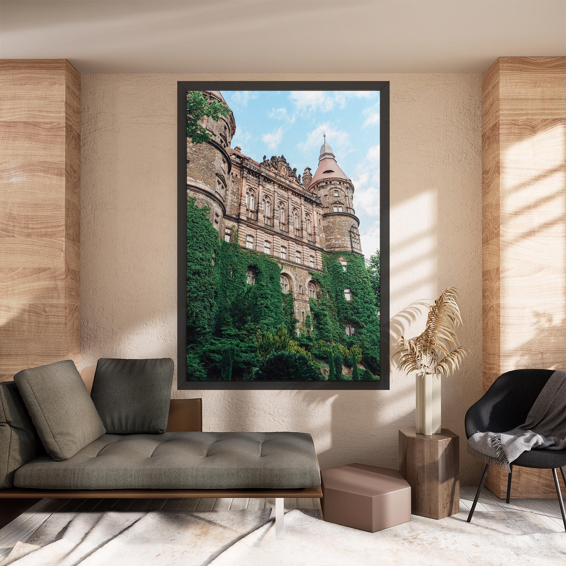 Vászonkép Ksiaz Swiebodzice Poland mockup 8