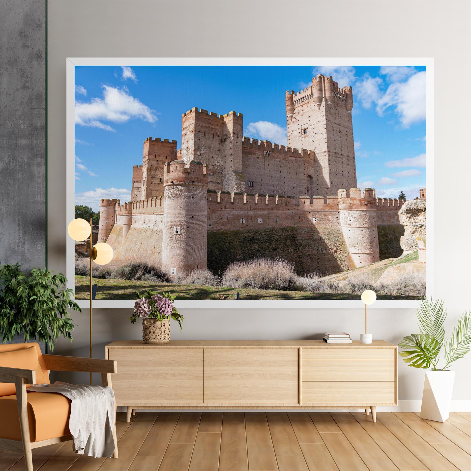 Vászonkép Castle La Mota mockup 9