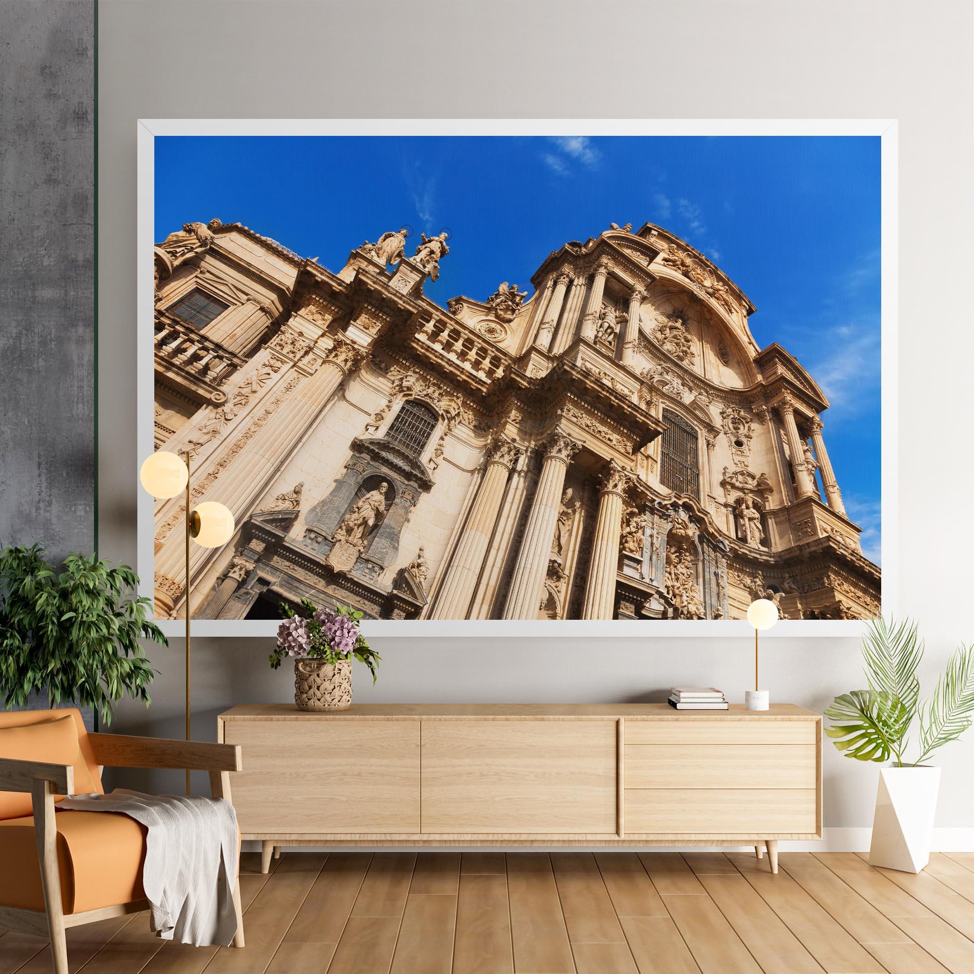 Vászonkép Church Saint Mary mockup 9