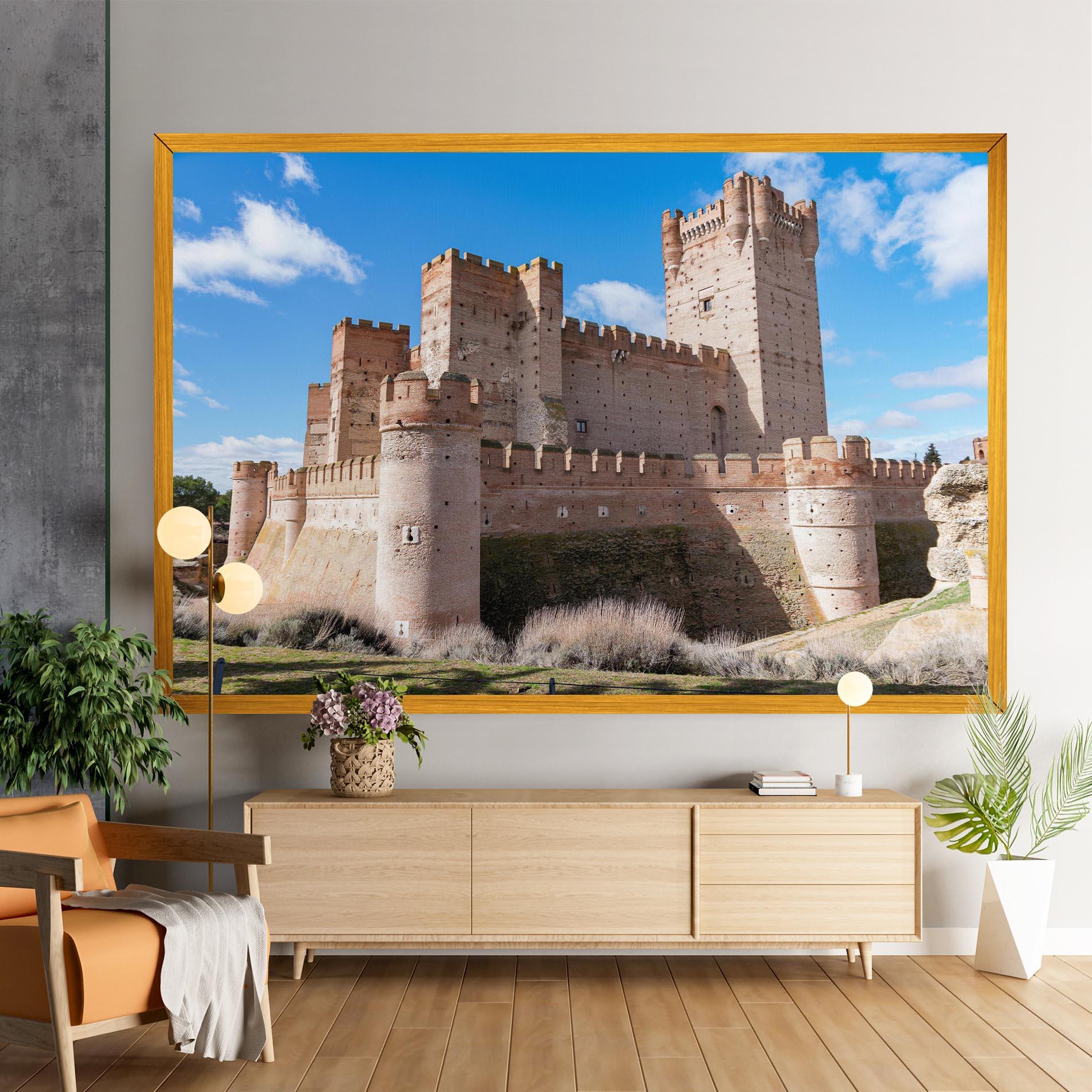 Vászonkép Castle La Mota mockup 9