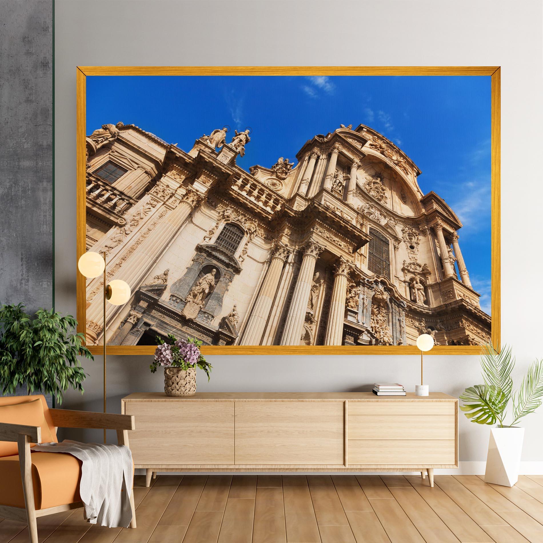 Vászonkép Church Saint Mary mockup 9