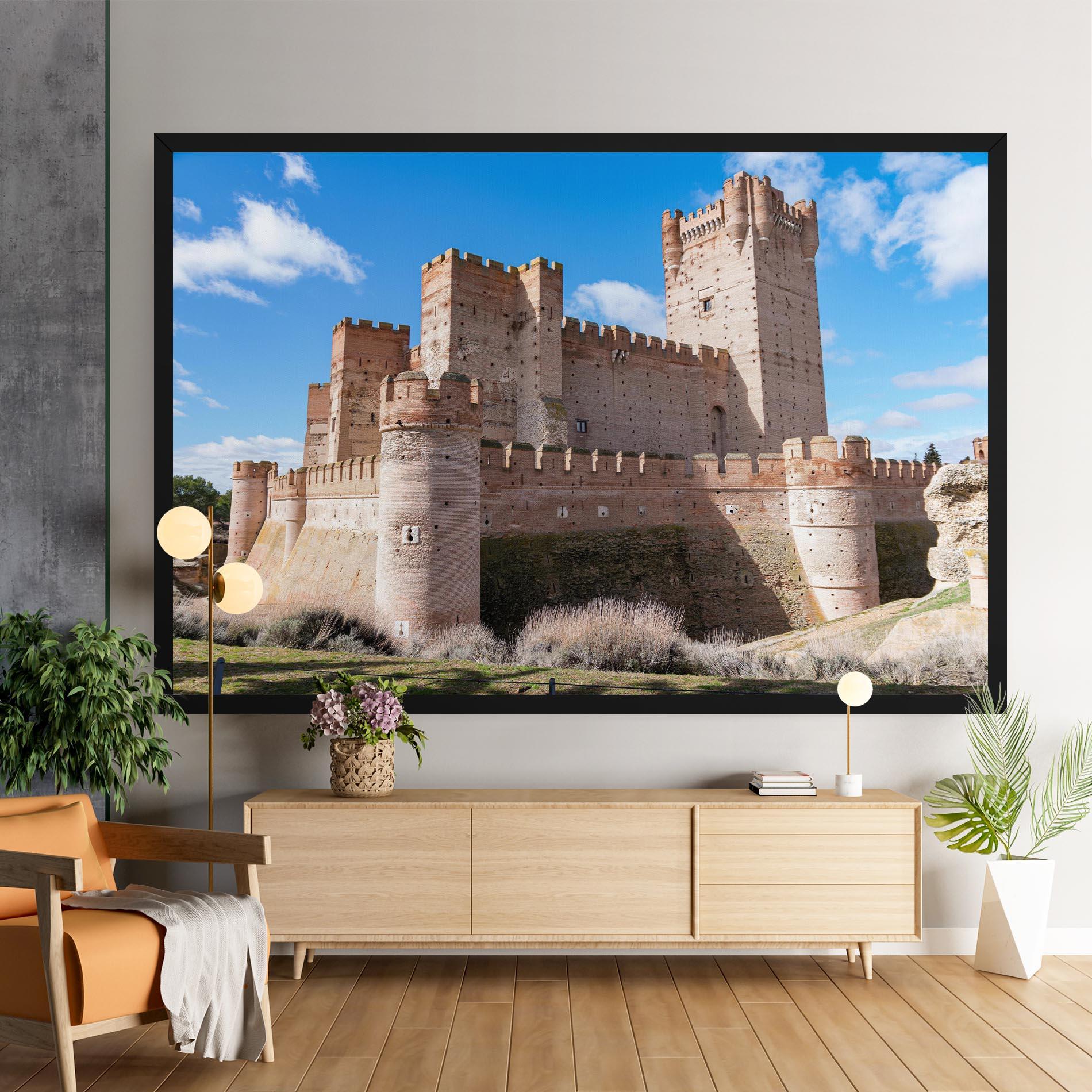 Vászonkép Castle La Mota mockup 9