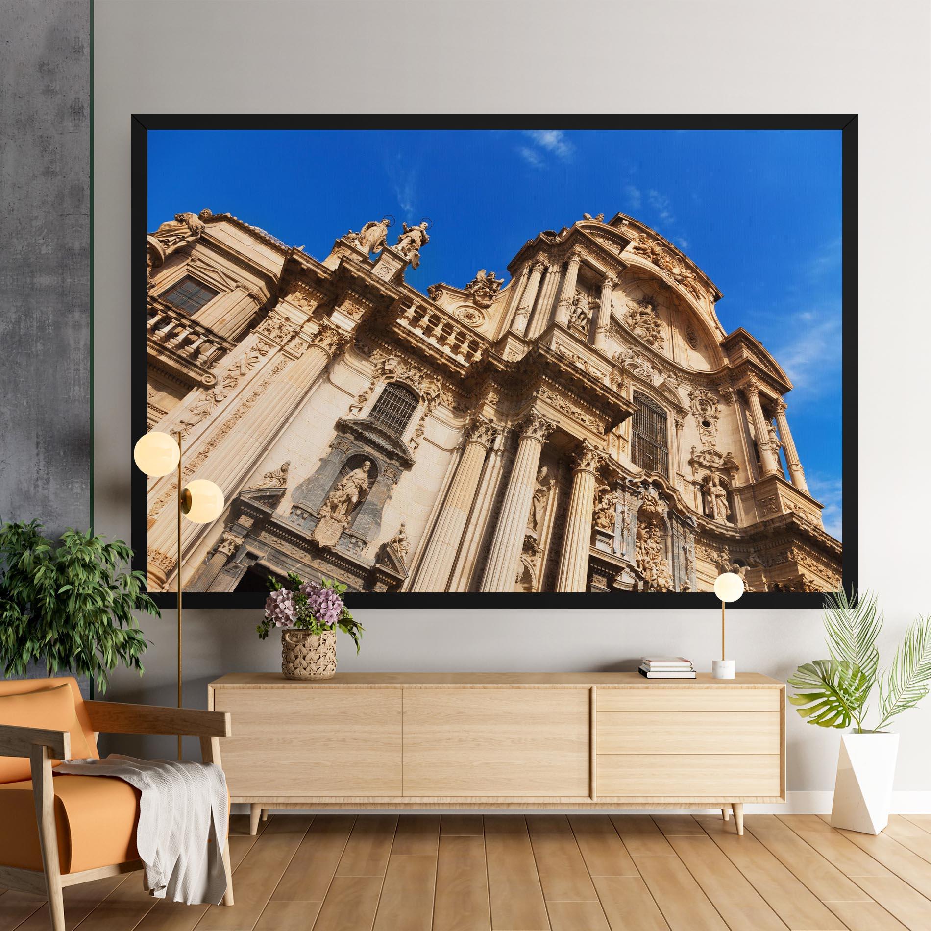 Vászonkép Church Saint Mary mockup 9