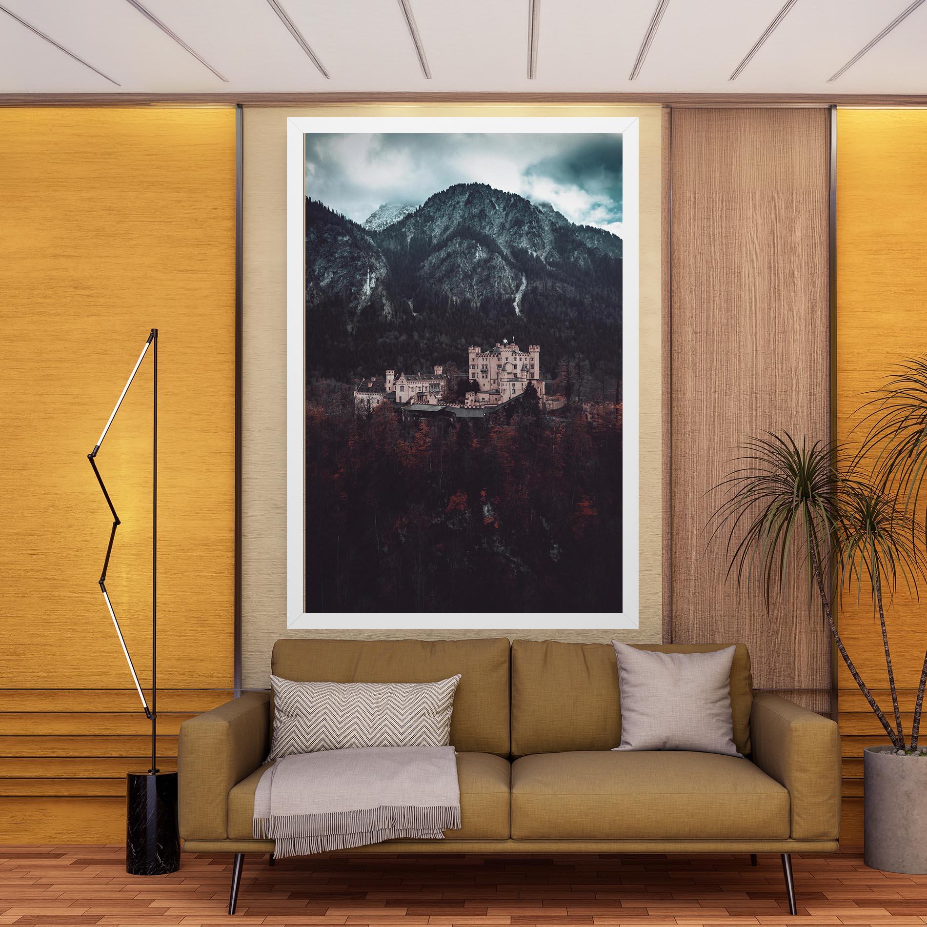 Vászonkép Forest Castle mockup 9