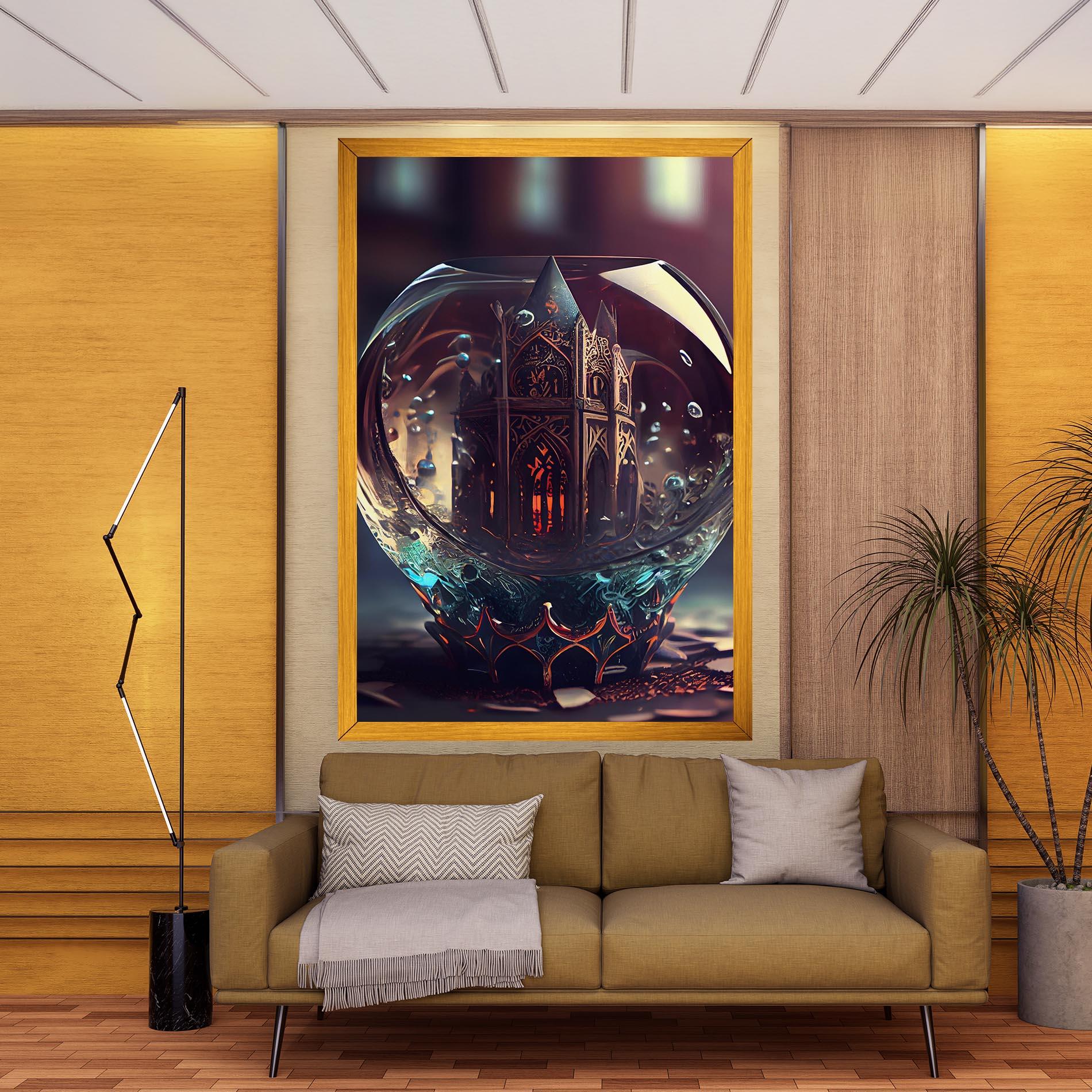 Vászonkép Church Ball mockup 9