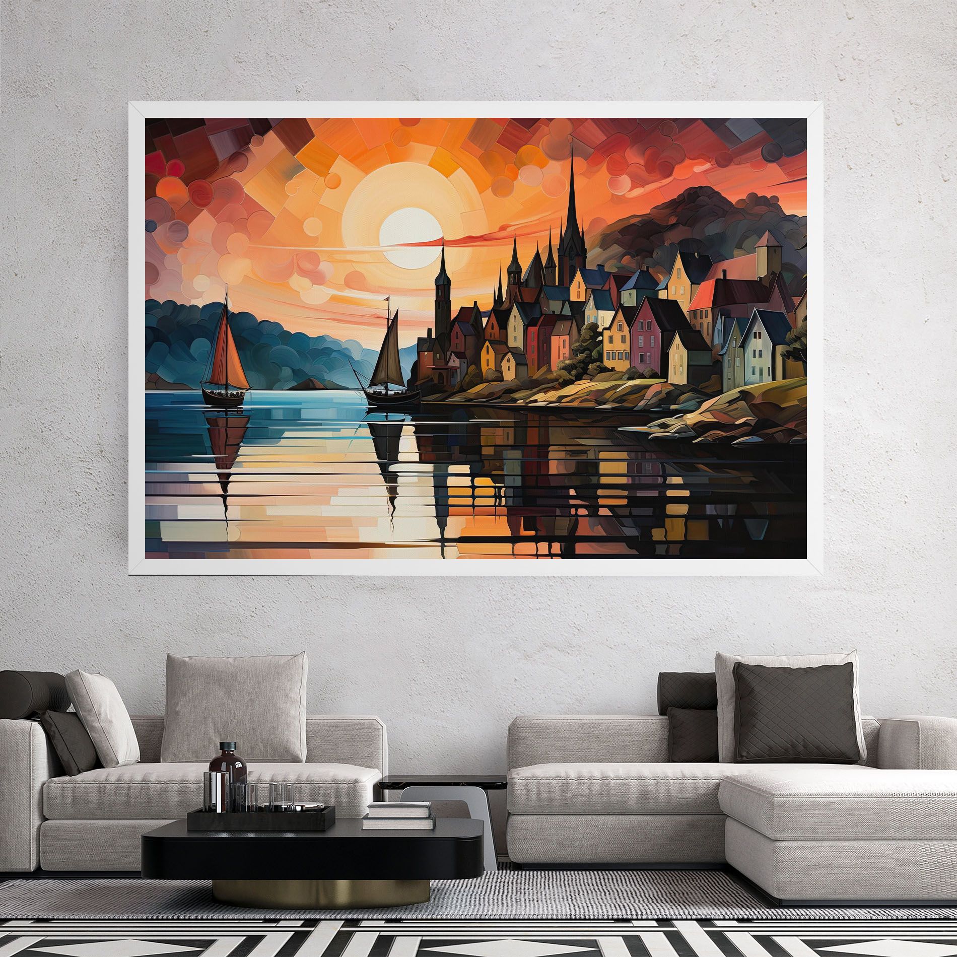 Castle Painting mockup 2