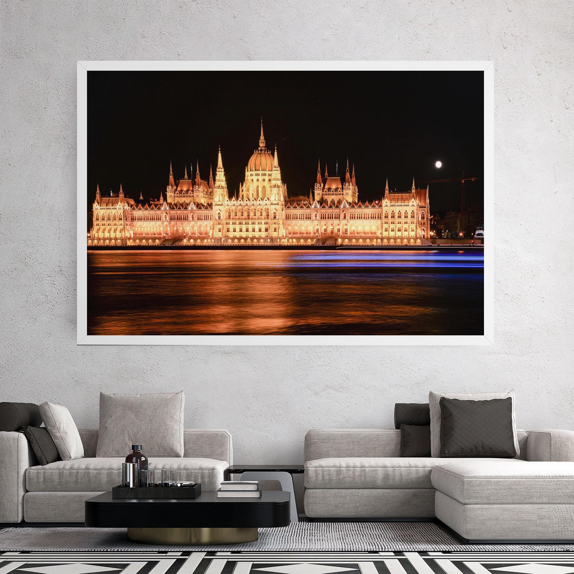 Vászonkép Night Reflection mockup 2