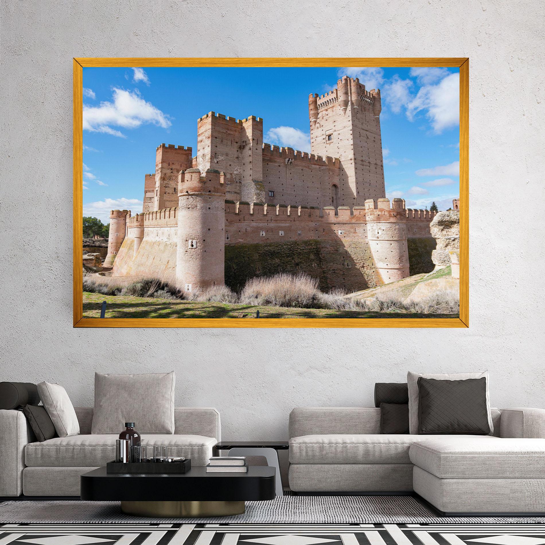 Vászonkép Castle La Mota mockup 2